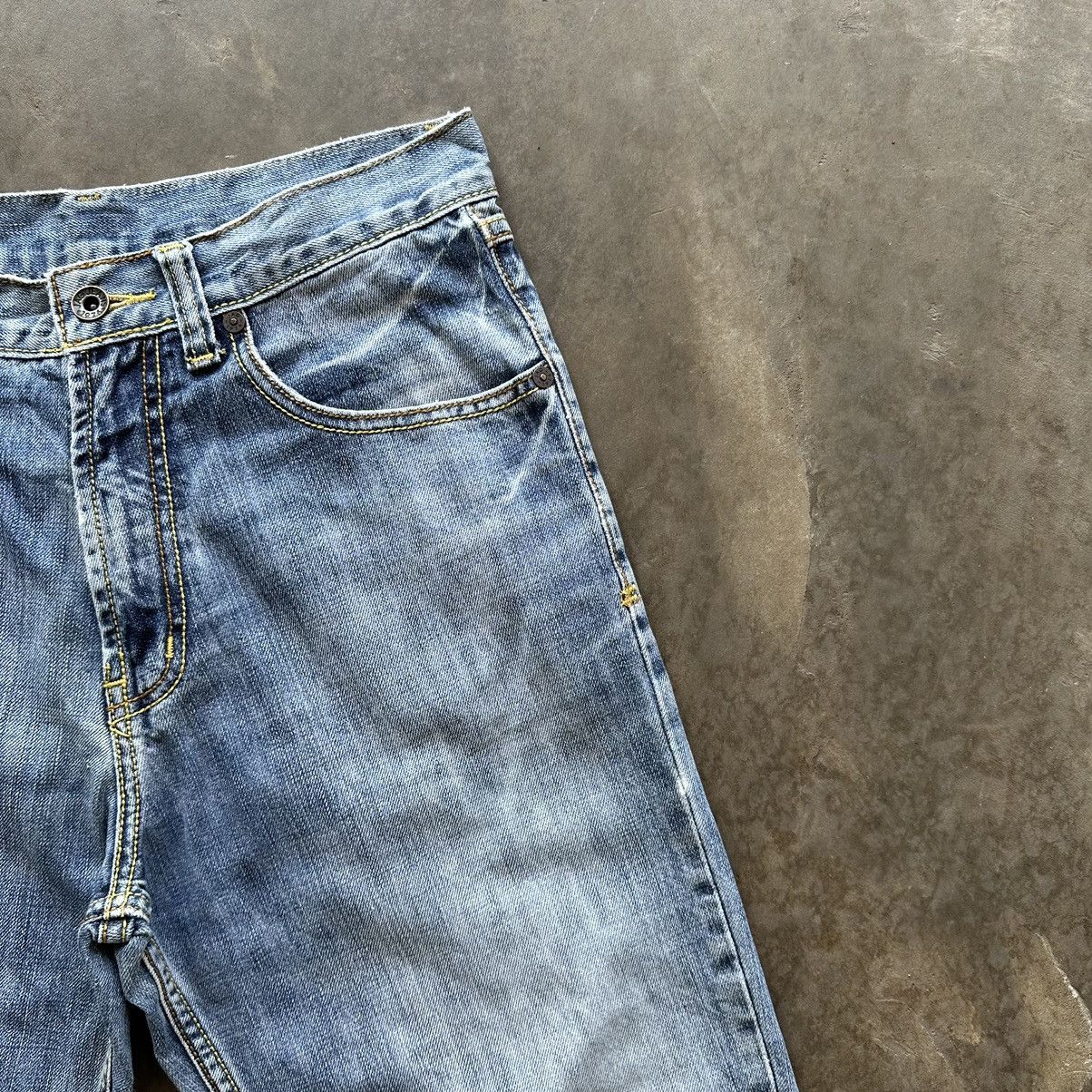 Japanese Brand Vintage Jag Distressed Faded Denim Jean Pant W29 Size US 29 - 4 Thumbnail