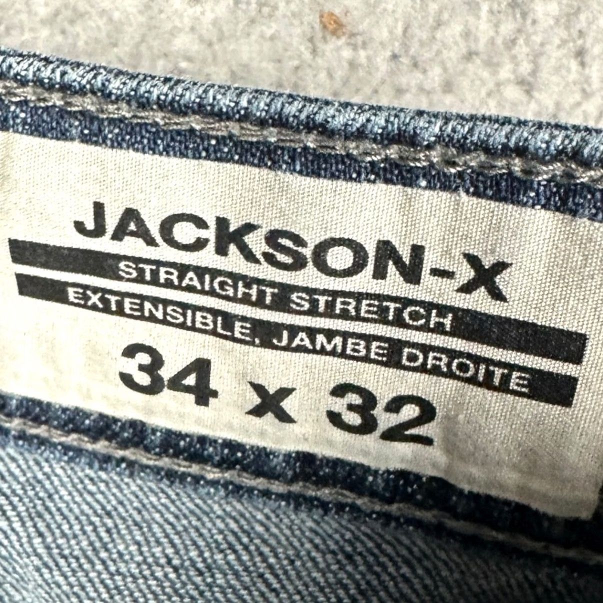 Buffalo David Bitton Buffalo David Bitton Jackson X Jeans Mens 34X32 Blue Straight Leg Jeans EUC Size US 34 / EU 50 - 3 Thumbnail