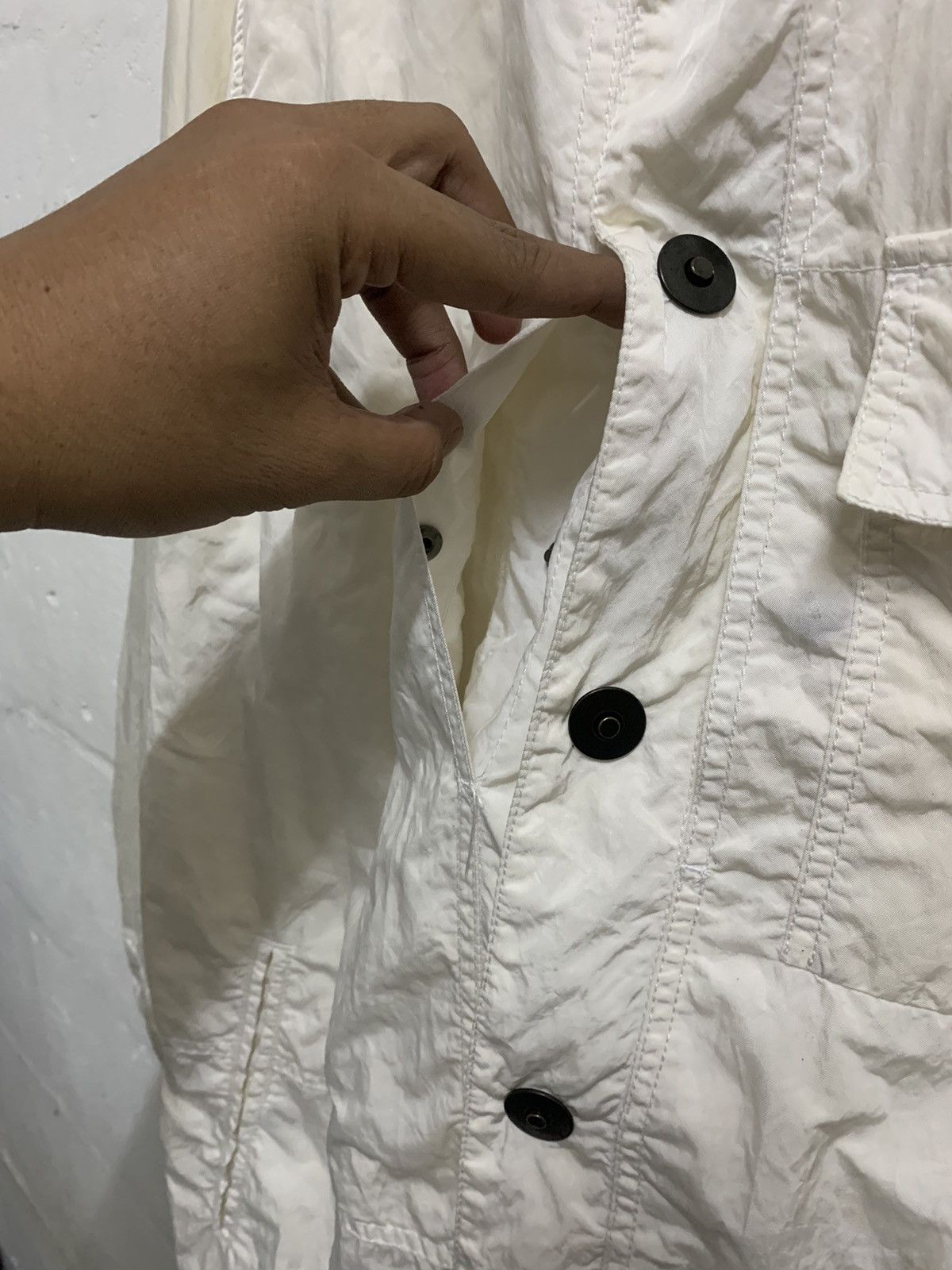 Giorgio Armani × Vintage Vintage Giorgio Armani Nylon Parkas Jacket Size US XL / EU 56 / 4 - 12 Thumbnail