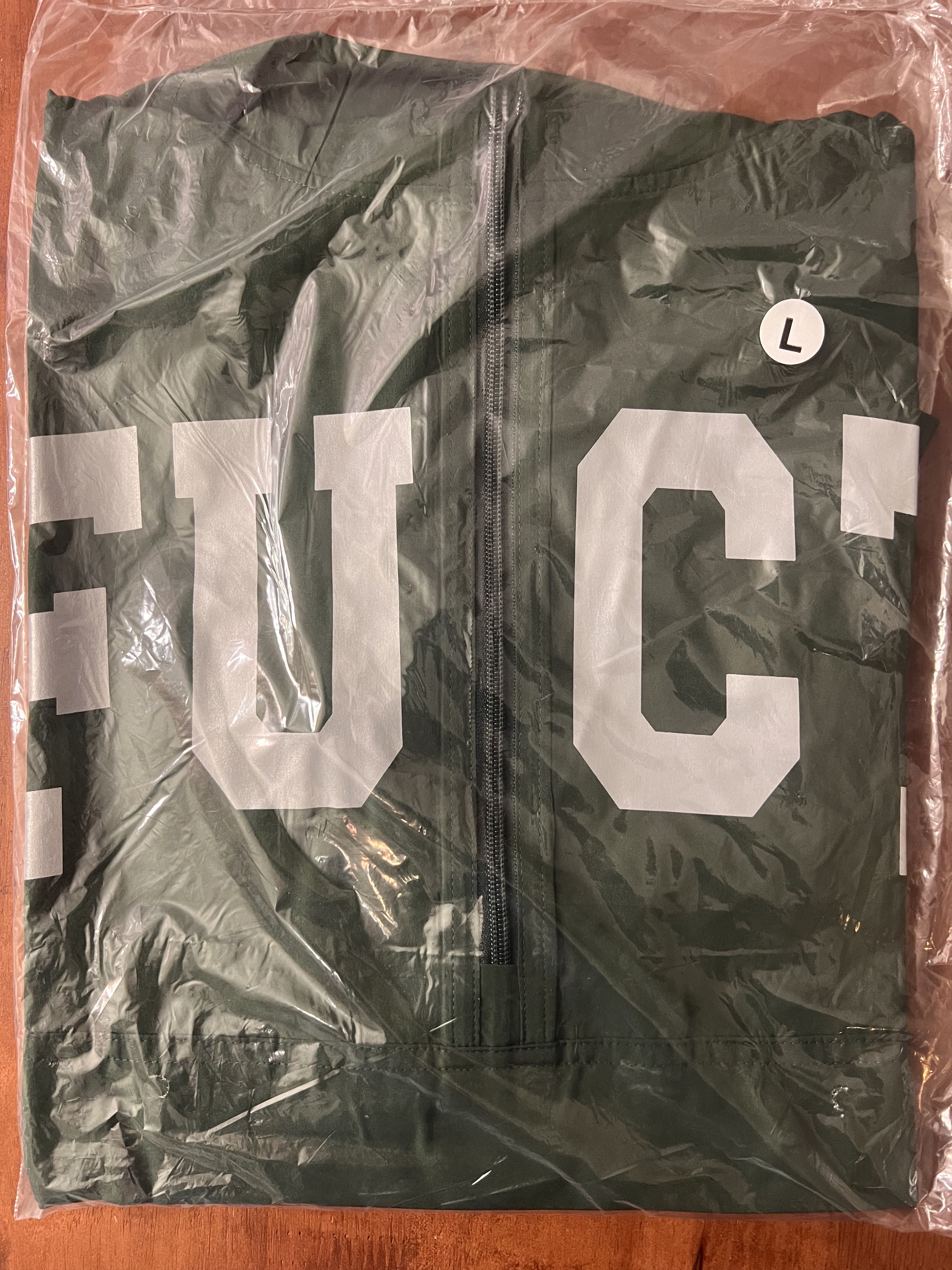 FUCT 3M ACADEMY LOGO CHAMPION ANORAK GREEN Size US L / EU 52-54 / 3 - 2 Thumbnail