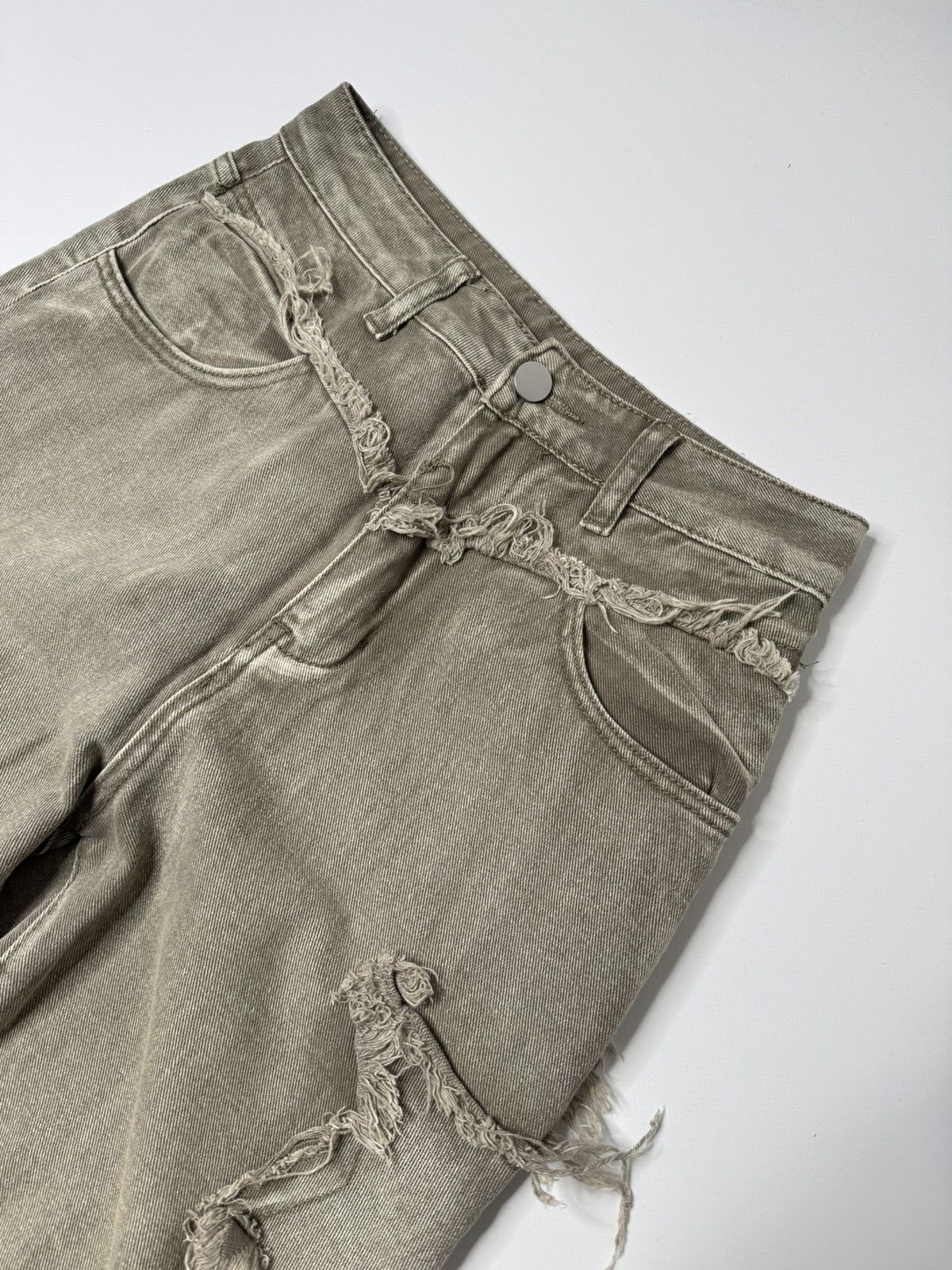 Vintage Vintage khaki avant garde jeans stars if6was9 hysteric y2k Size 26" / US 2 / IT 38 - 2 Thumbnail