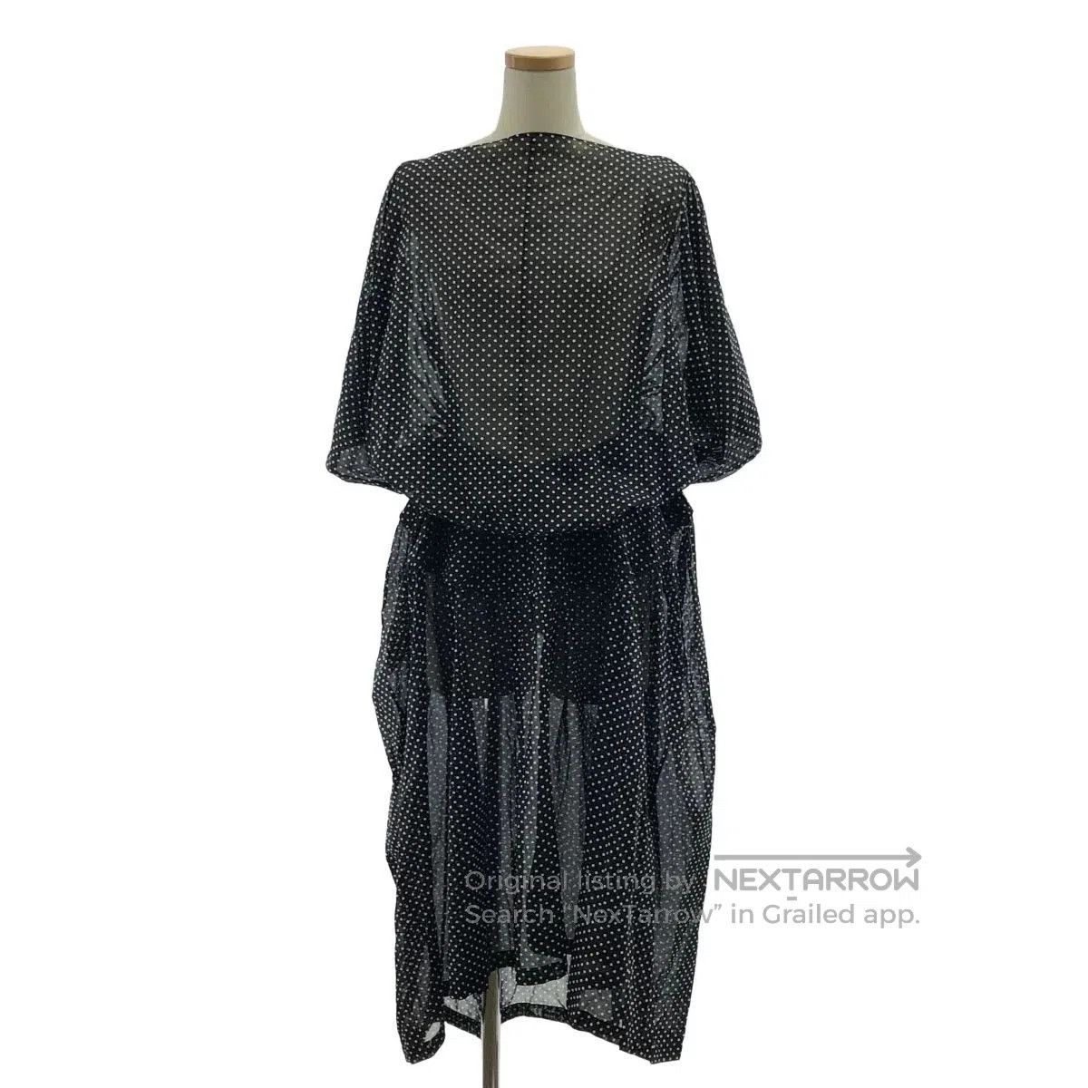 Junya Watanabe playful polka dot asymmetrical dress. Size M / US 6-8 / IT 42-44 - 1 Thumbnail