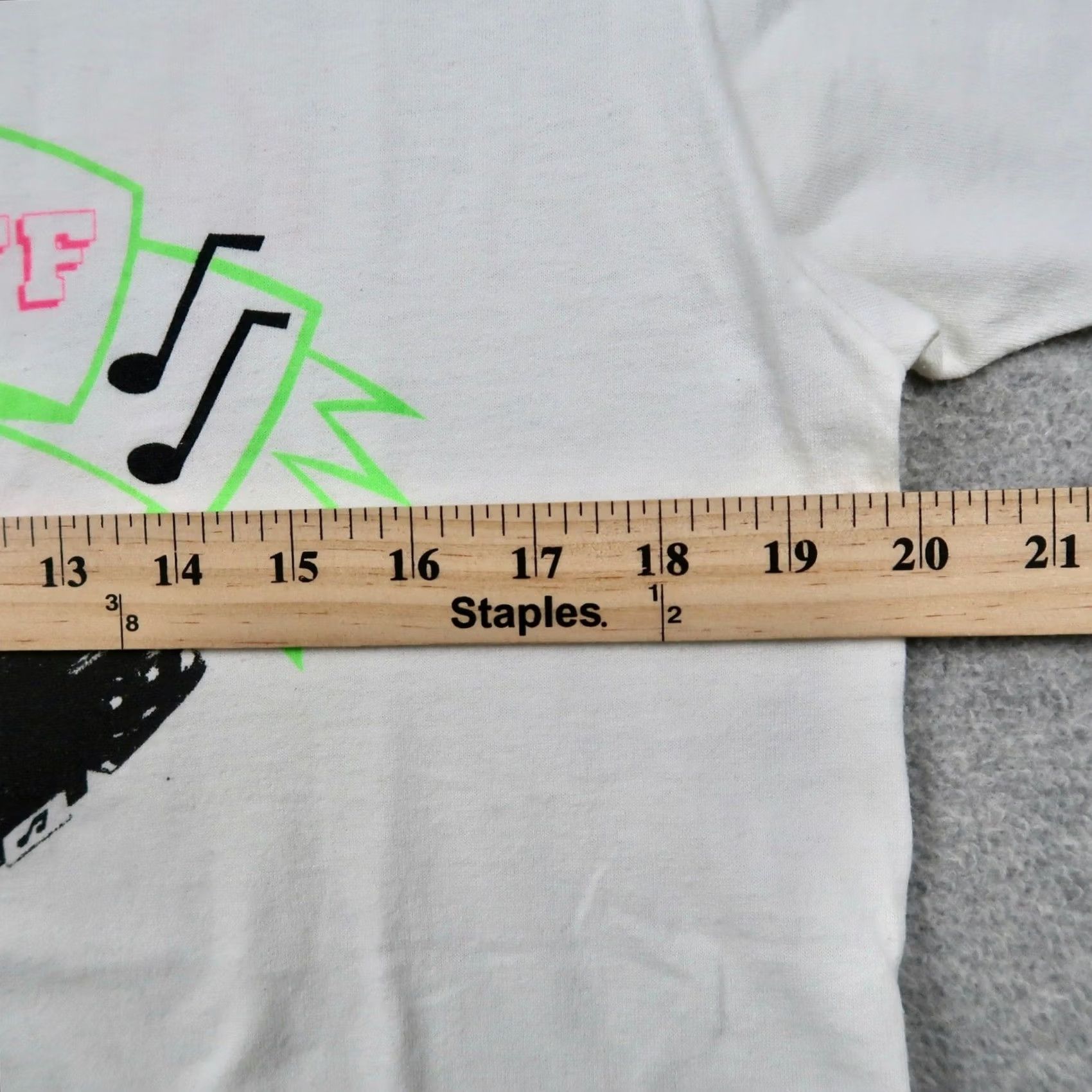 Vintage VINTAGE 1991 Sound-Off Car Audio T-Shirt Mens Large White Screen Stars Best USA Size US L / EU 52-54 / 3 - 6 Thumbnail