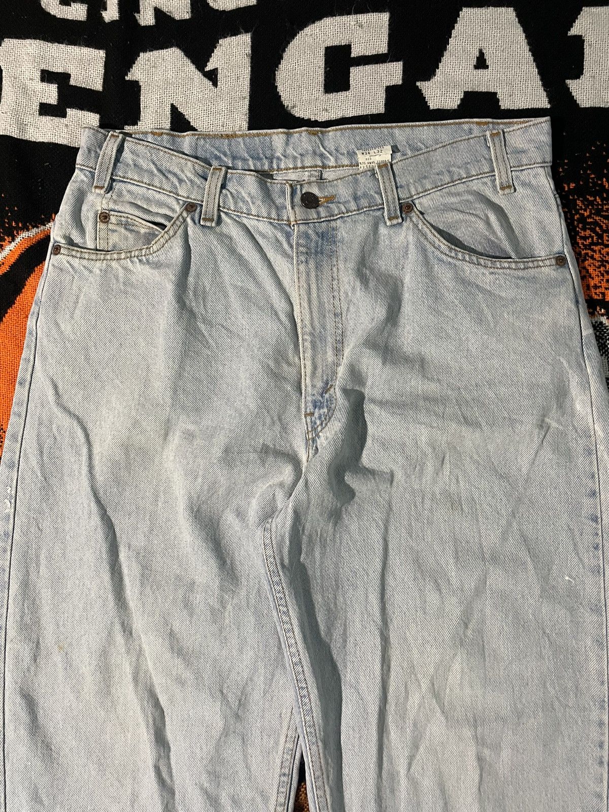 Levi's Vintage Levi’s 560 Loose Fit Tapered Leg 90s Jeans Pants Size US 34 / EU 50 - 2 Thumbnail