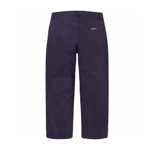 Supreme Supreme Baggy Jean FW24 Purple 32 Size US 32 / EU 48 - 2 Thumbnail