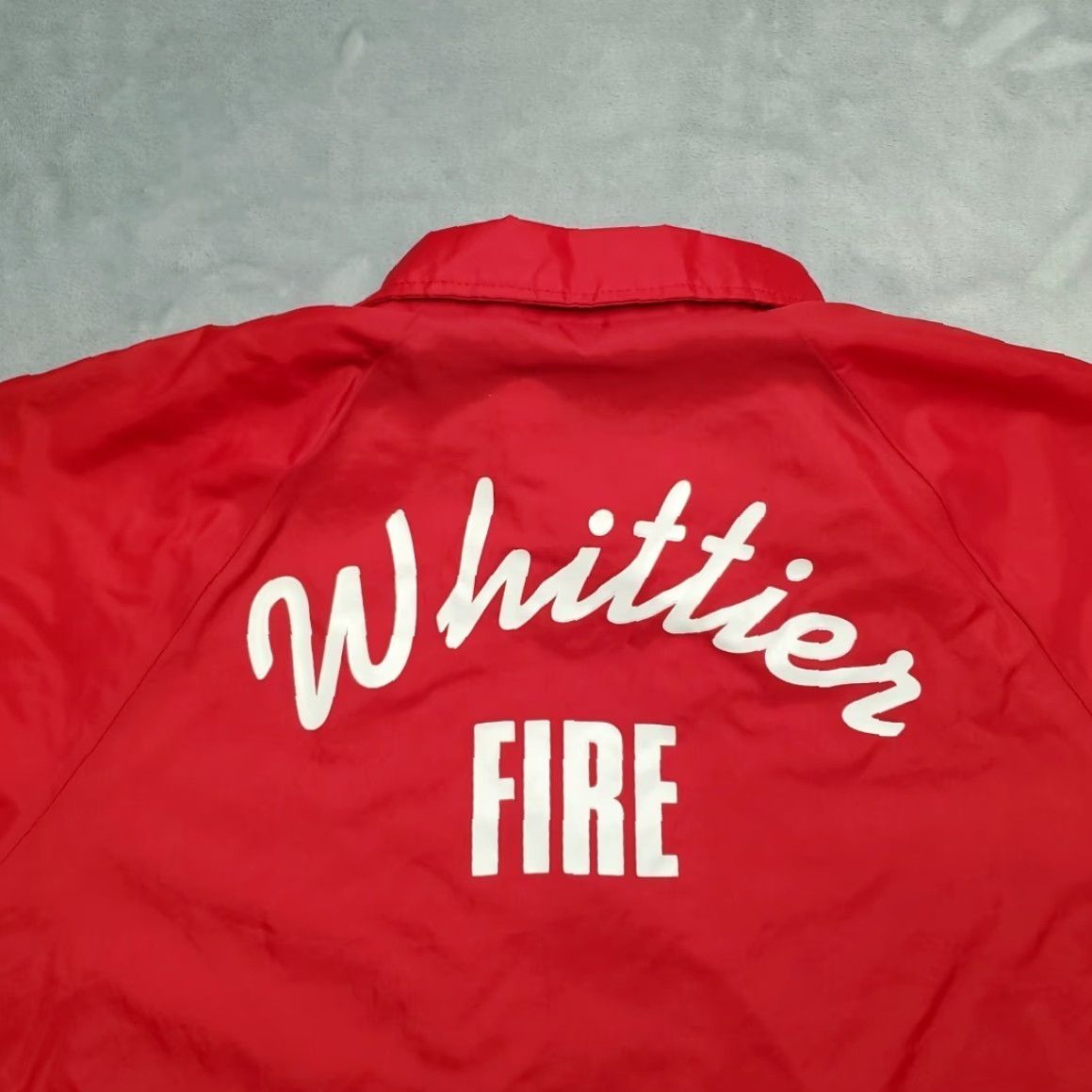 Vintage VINTAGE VTG Windbreaker Jacket Mens XL Red Nylon Whittier Alaska Nylon Lined Made in USA Size US XL / EU 56 / 4 - 6 Thumbnail