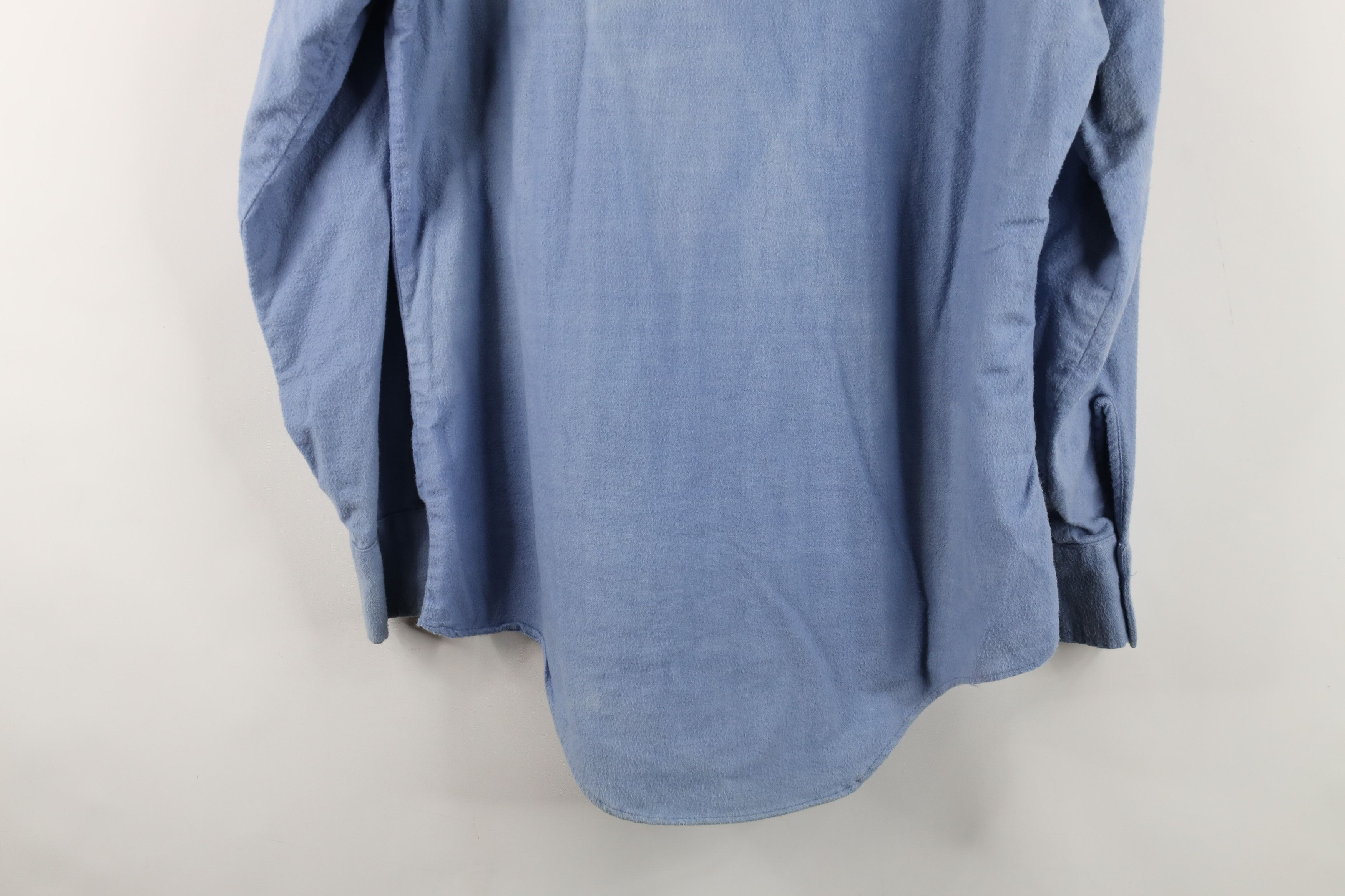 Vintage Vintage 70s Streetwear Chamois Cloth Button Shirt USA Size US L / EU 52-54 / 3 - 15 Thumbnail