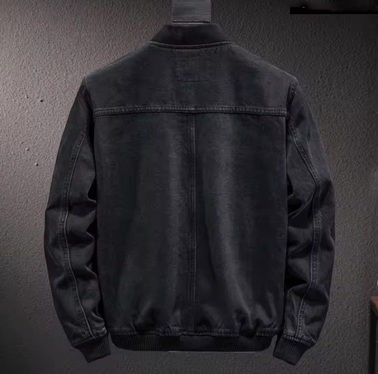 Japanese Brand Stand Collar Zipper Denim Jacket Size US L / EU 52-54 / 3 - 2 Thumbnail