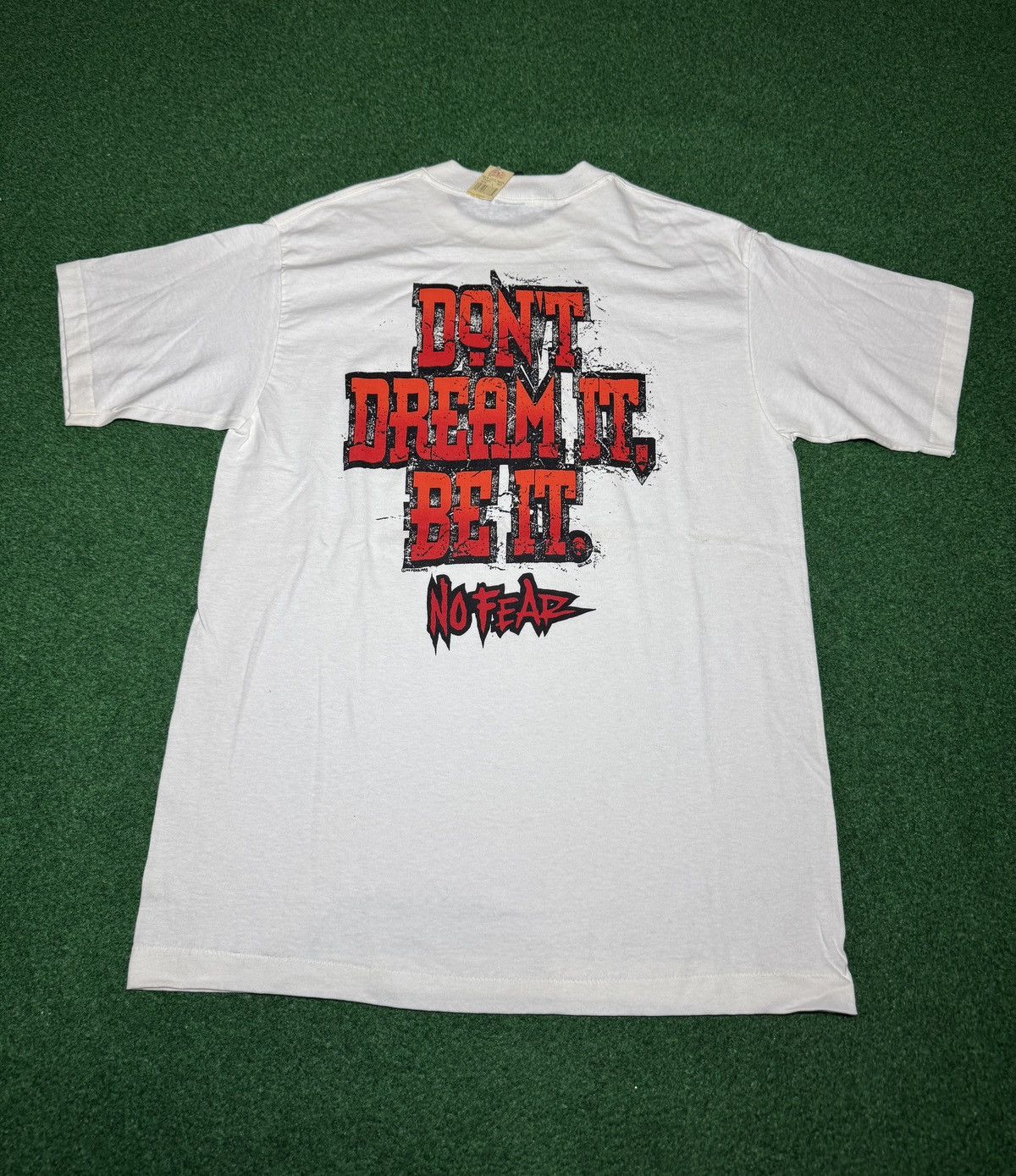No Fear No Fear Dont Dream It Be It NWT Vintage 90s Large T Shirt Size US L / EU 52-54 / 3 - 1 Thumbnail