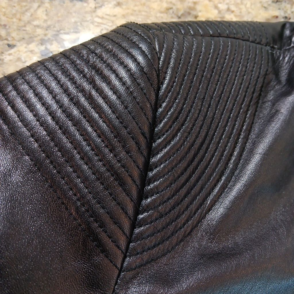 Guess Stunning GUESS Womens Leather Jacket Moto Style Black Size S / US 4 / IT 40 - 15 Thumbnail
