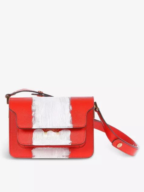 Marni o1y1125 Size : OS / Shoulder Bag in Coral/White Size ONE SIZE - 1 Thumbnail