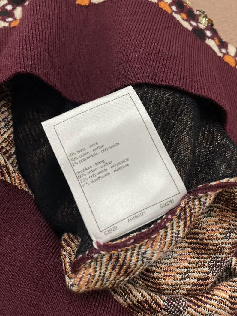 Chanel Chanel Heavy industry full logo full double c wool sweater Size XXS / US 00 / IT 34 - 6 Thumbnail