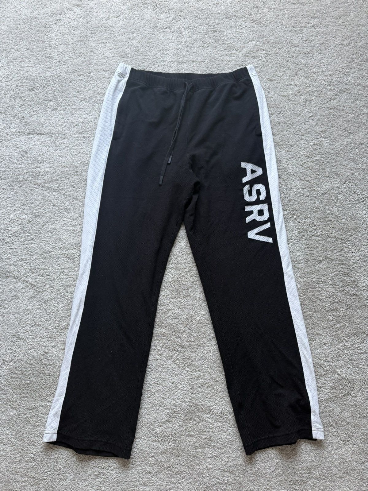 ASRV ASRV Waffle Knit Relaxed Sweatpant Size US 33 - 1 Thumbnail