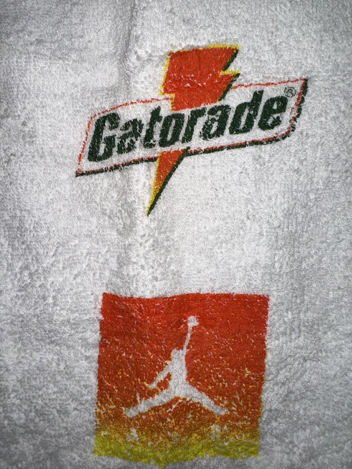 Designer Air Jordan x Gatorade Hand Towel Size ONE SIZE - 2 Thumbnail