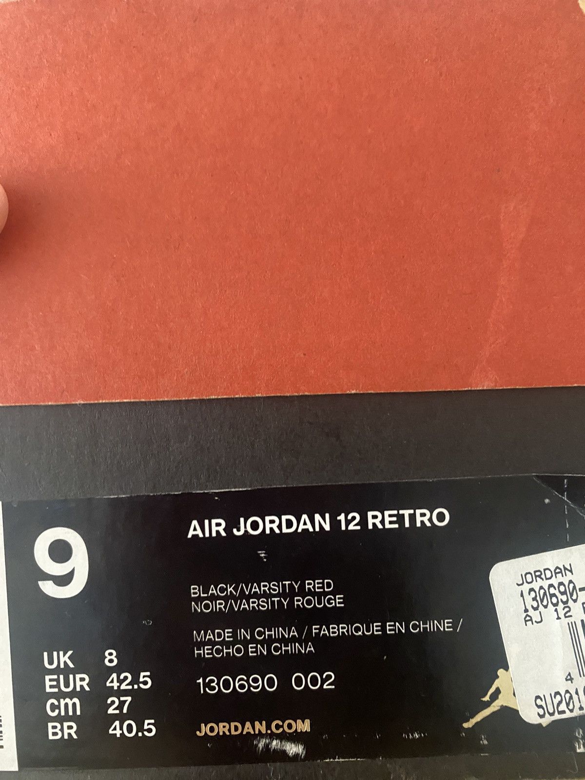 Jordan Brand Flu games jordan 12s Size US 9 / EU 42 - 2 Thumbnail