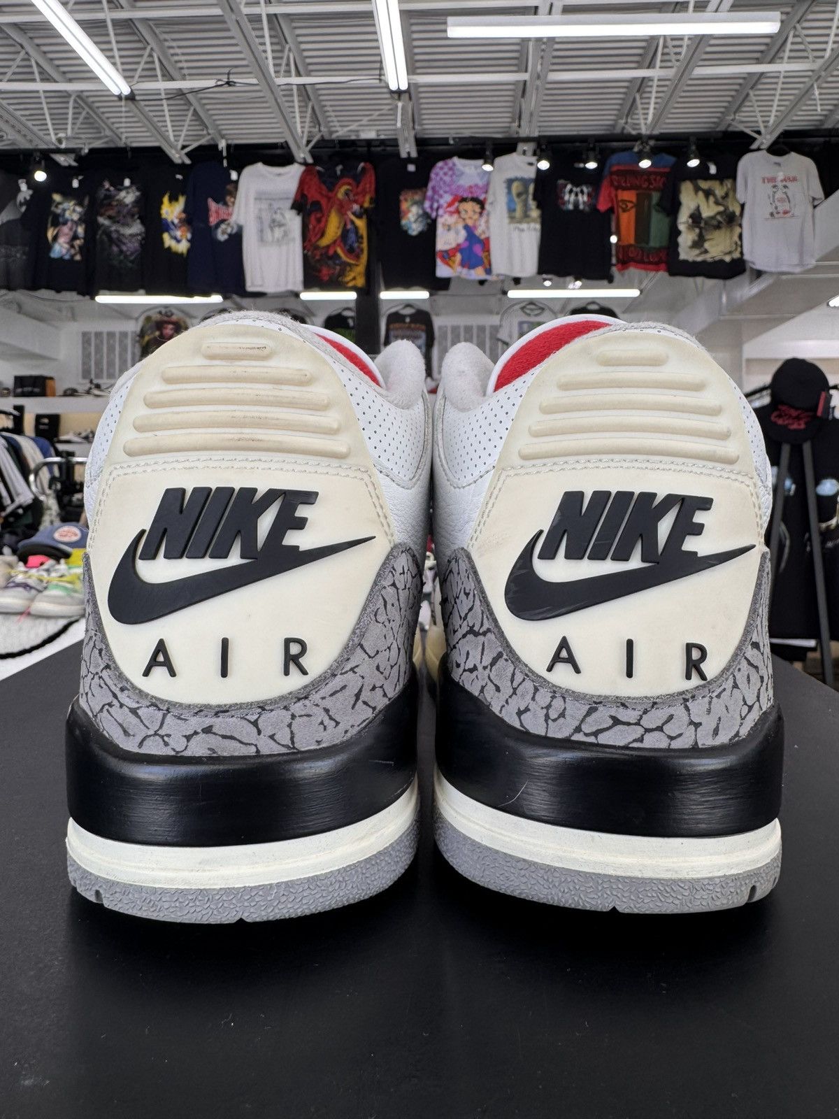 Jordan Brand Air Jordan 3 White Cement Reimagined Size 12.5 (2023) Size US 12.5 / EU 45-46 - 5 Thumbnail