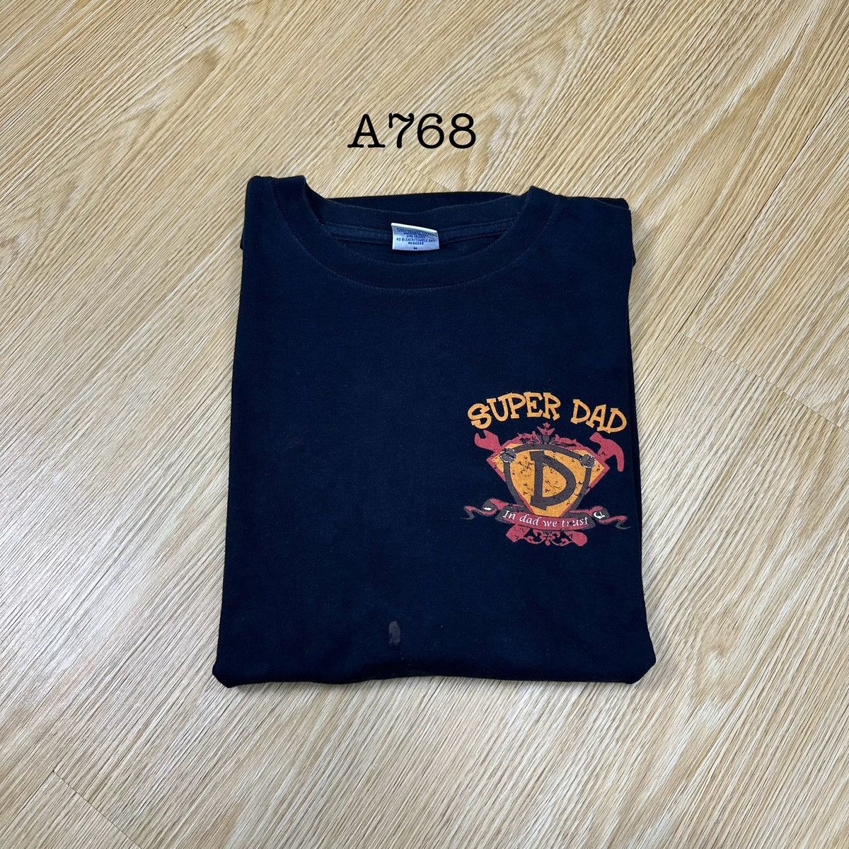 Vintage Super Dad Crazy Shirts Faded Summer Tshirt A768 Size US M / EU 48-50 / 2 - 13 Thumbnail