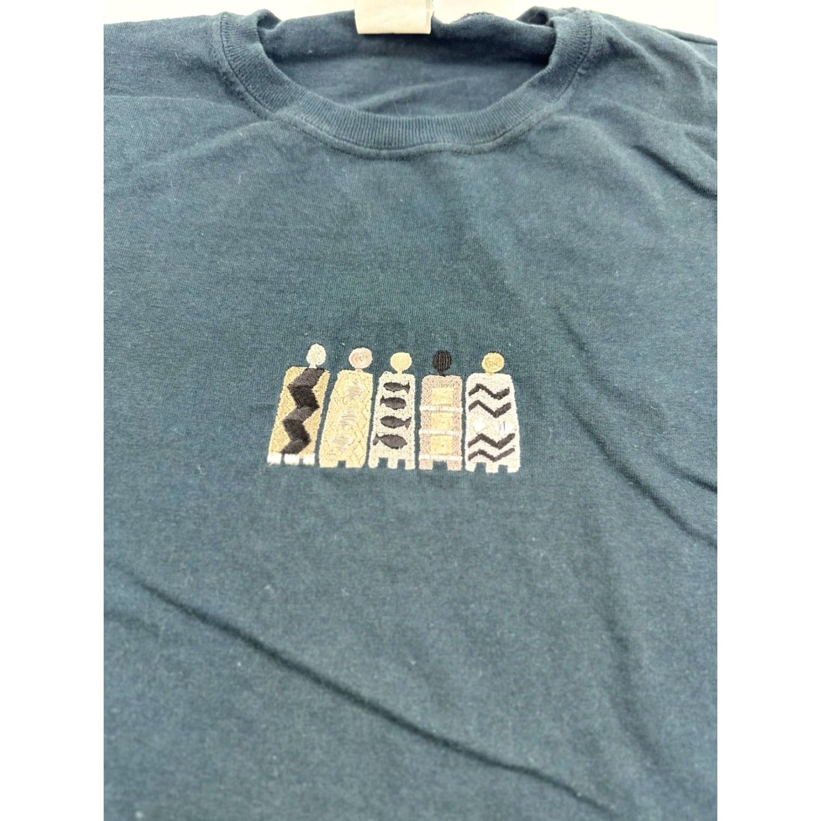 Vintage VINTAGE Wild Palms T Shirt Men’s XL Black Embroidered Size US XL / EU 56 / 4 - 3 Thumbnail