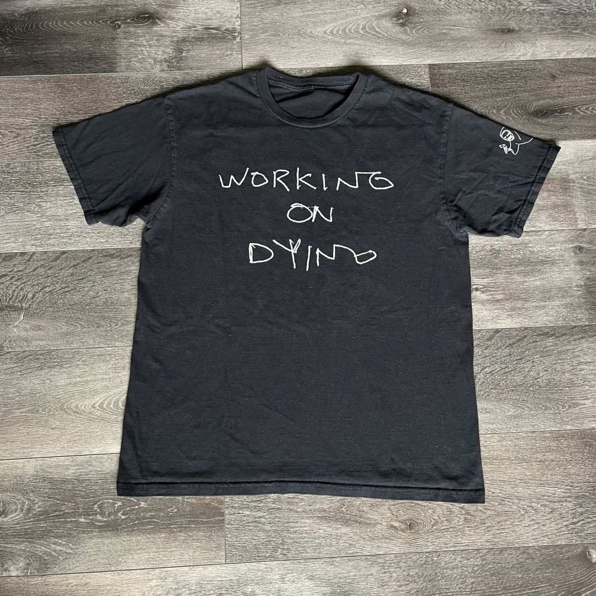 Sad Boys × Yung Lean Yung Sherman Innocence V2 T-Shirt Black Rare 