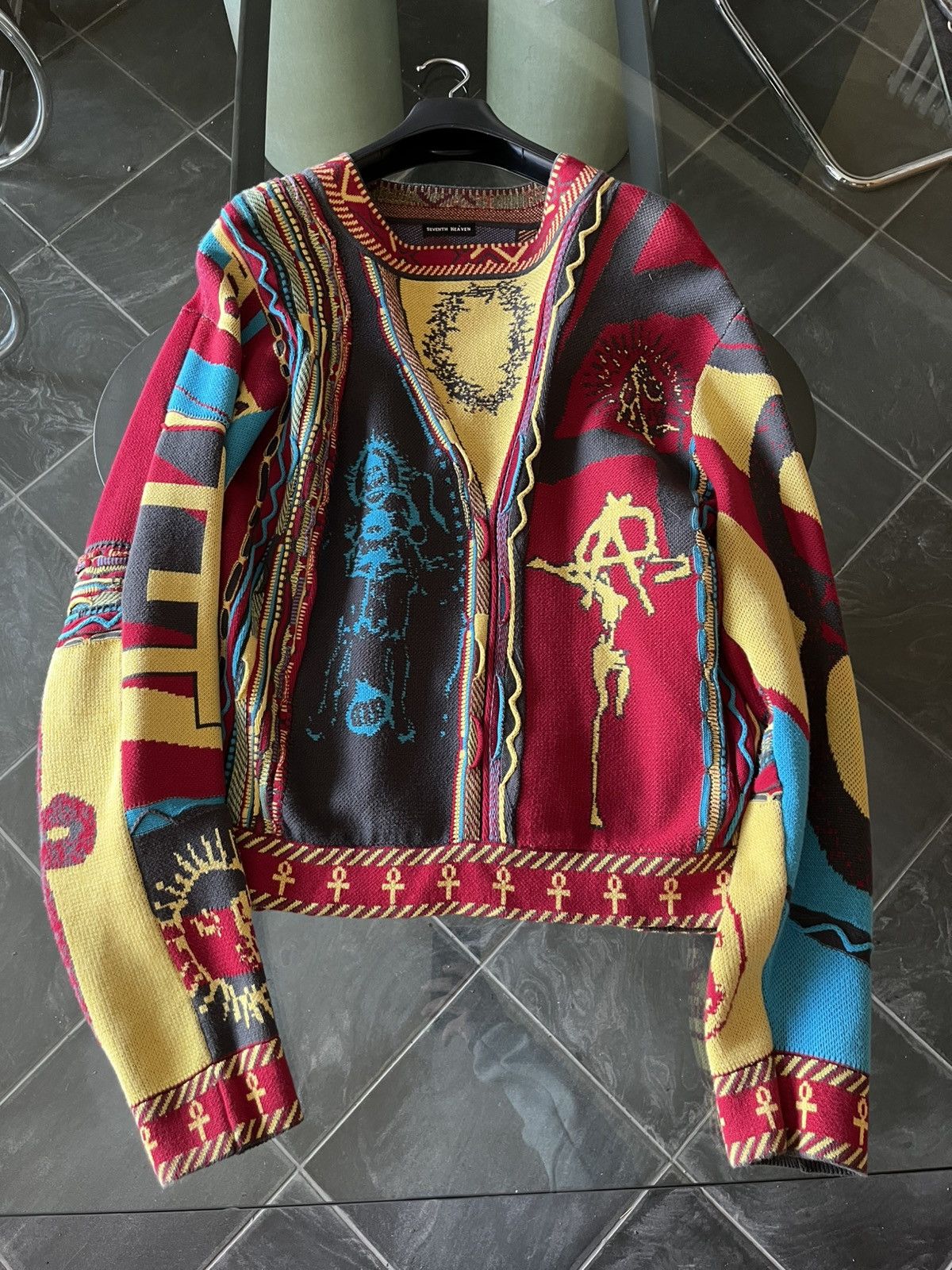 Seventh Heaven Seventh Heaven Rarest Sweater Size US XL / EU 56 / 4 - 1 Thumbnail