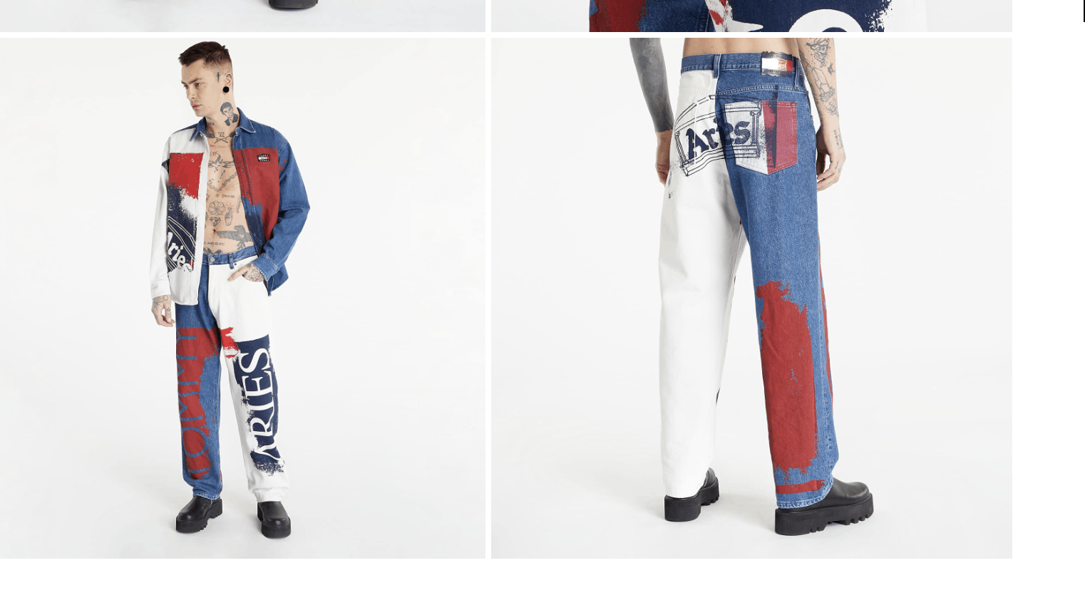 Aries × Tommy Hilfiger Aries Denim Flag Jeans Size US 29 - 2 Thumbnail