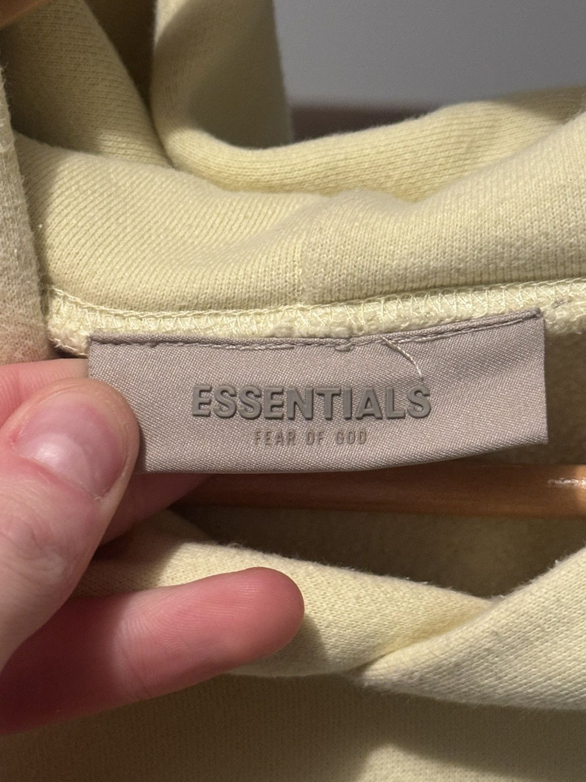 Fear of God Essentials Fear of God Hoodie - Yellow Size US XL / EU 56 / 4 - 6 Thumbnail