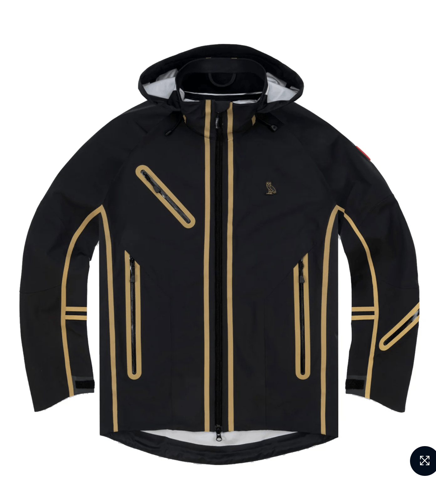 Canada Goose RARE OVO x Canada Goose Timber Shell Jacket Reflective Gold Size US L / EU 52-54 / 3 - 8 Thumbnail