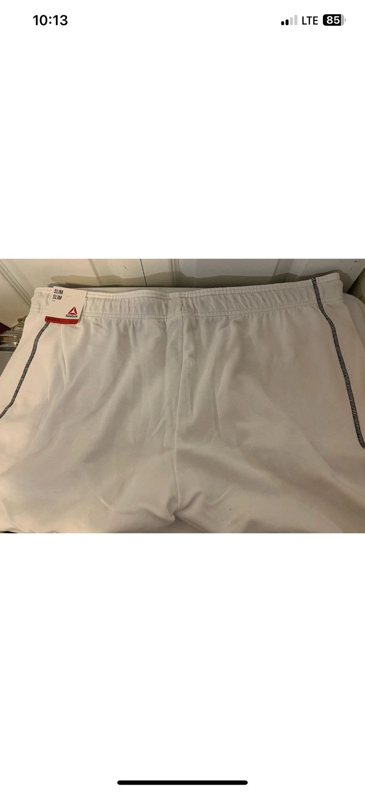 Reebok New Reebok mens sz 3XL cruise control sweatpants white Size US 44 / EU 60 - 6 Thumbnail