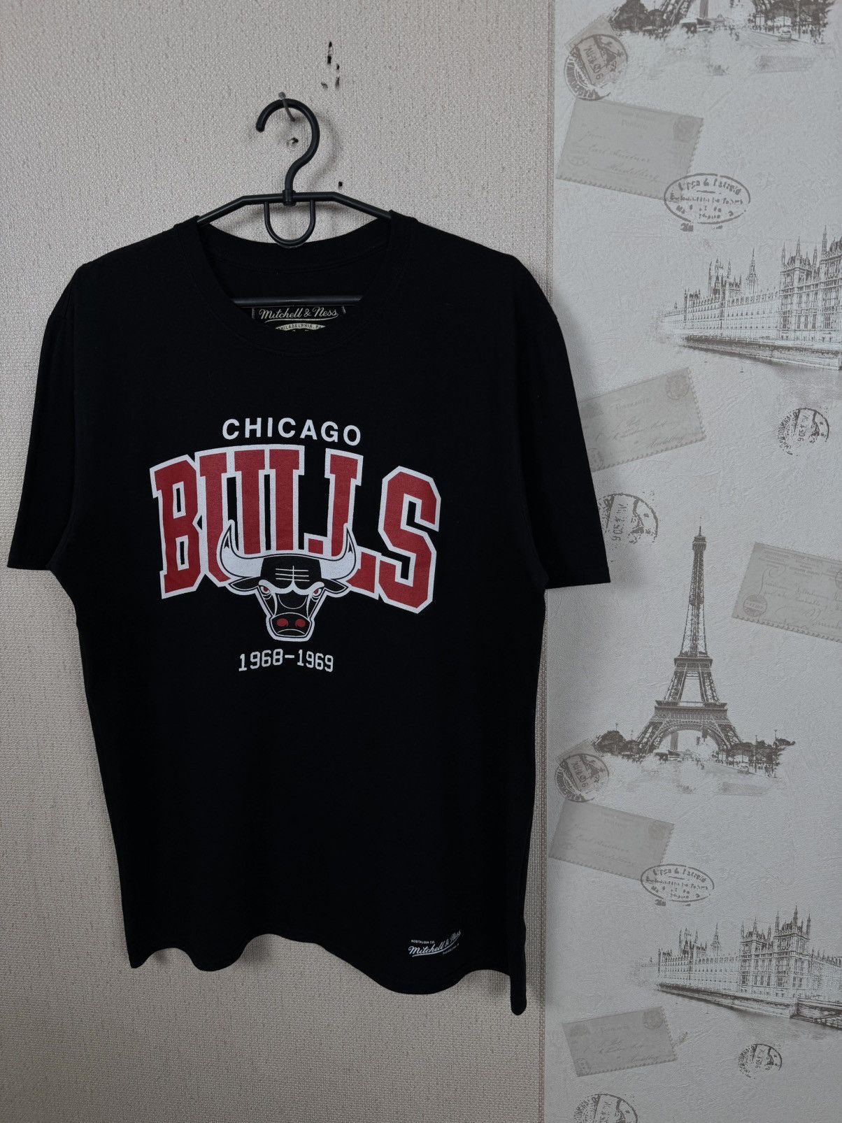 Mitchell & Ness Chicago Bull T shirt Mitchel & Ness Basketball Black L Size US L / EU 52-54 / 3 - 4 Thumbnail