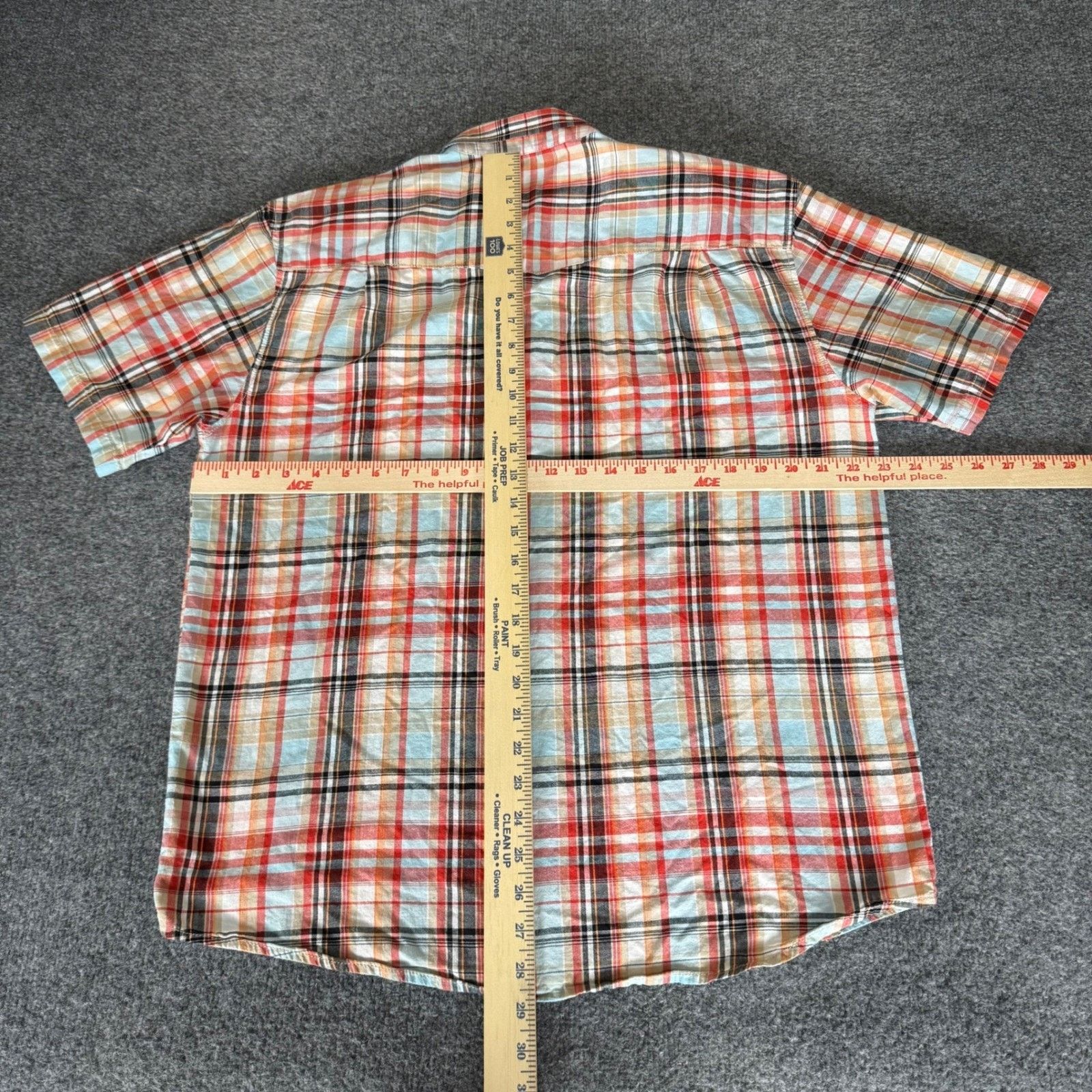 KAVU KAVU Shirt Mens Large Plaid Short Sleeve Hiking Outdoor Size US L / EU 52-54 / 3 - 4 Thumbnail
