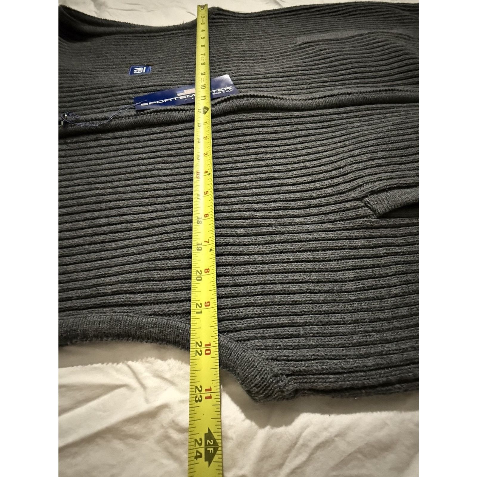 Other NWT GM Logo Sportsmaster Knitted Vest Made USA 100% Cotton Size US XXL / EU 58 / 5 - 7 Thumbnail