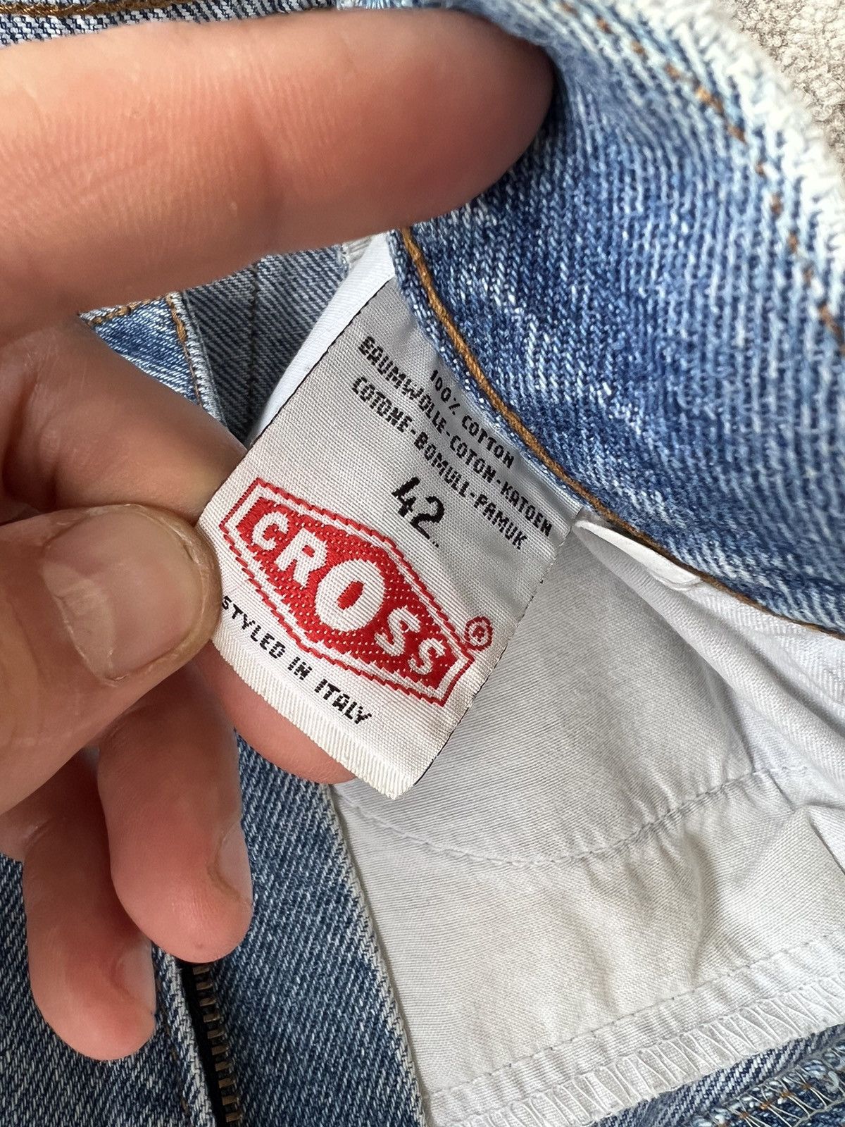 Other Vintage Cross Jeans Size US 26 / EU 42 - 7 Thumbnail