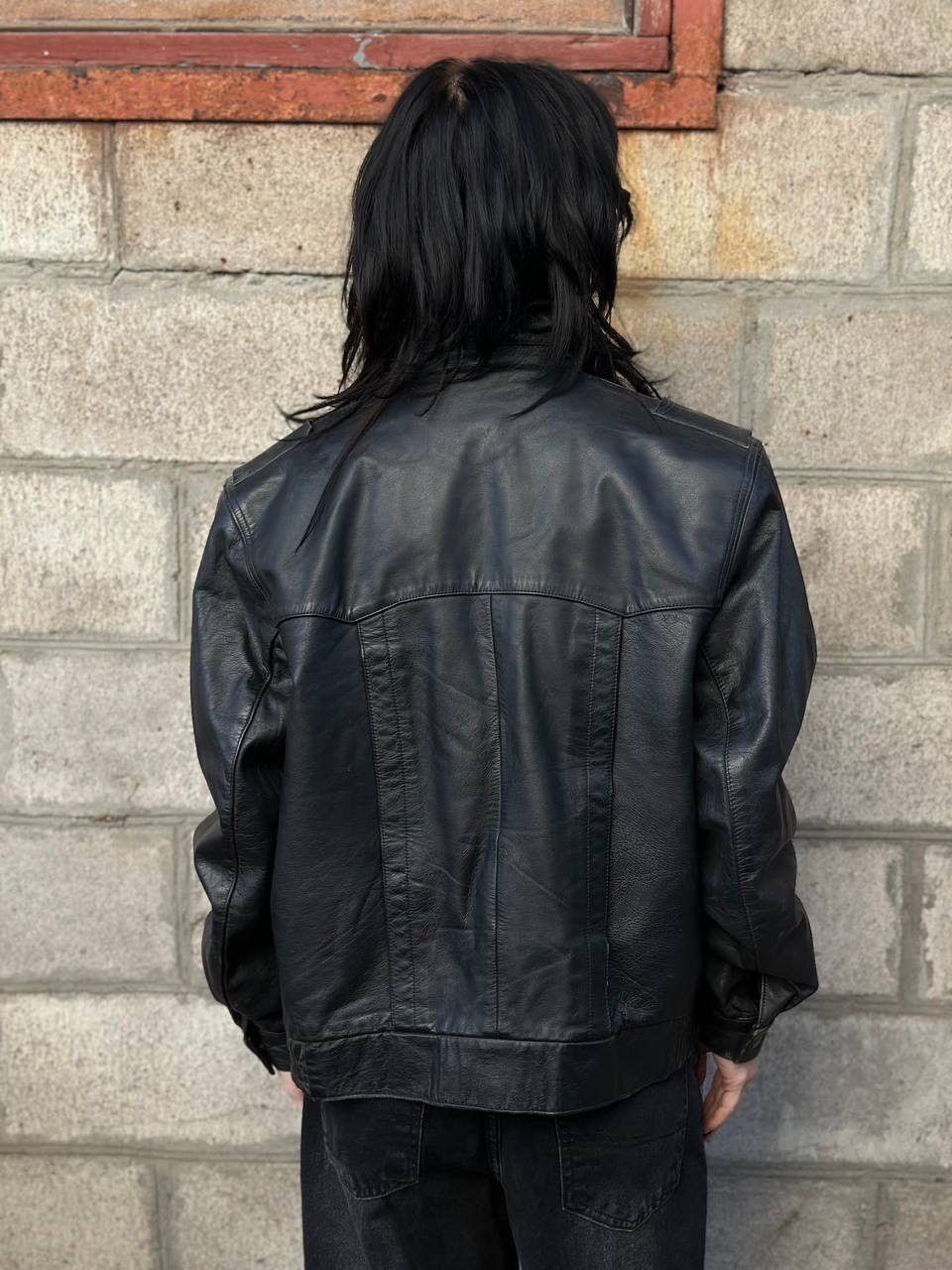 Genuine Leather VTG Moto Racing Jacket Leather Size M - L Y2K Riri Germany Size US M / EU 48-50 / 2 - 3 Thumbnail