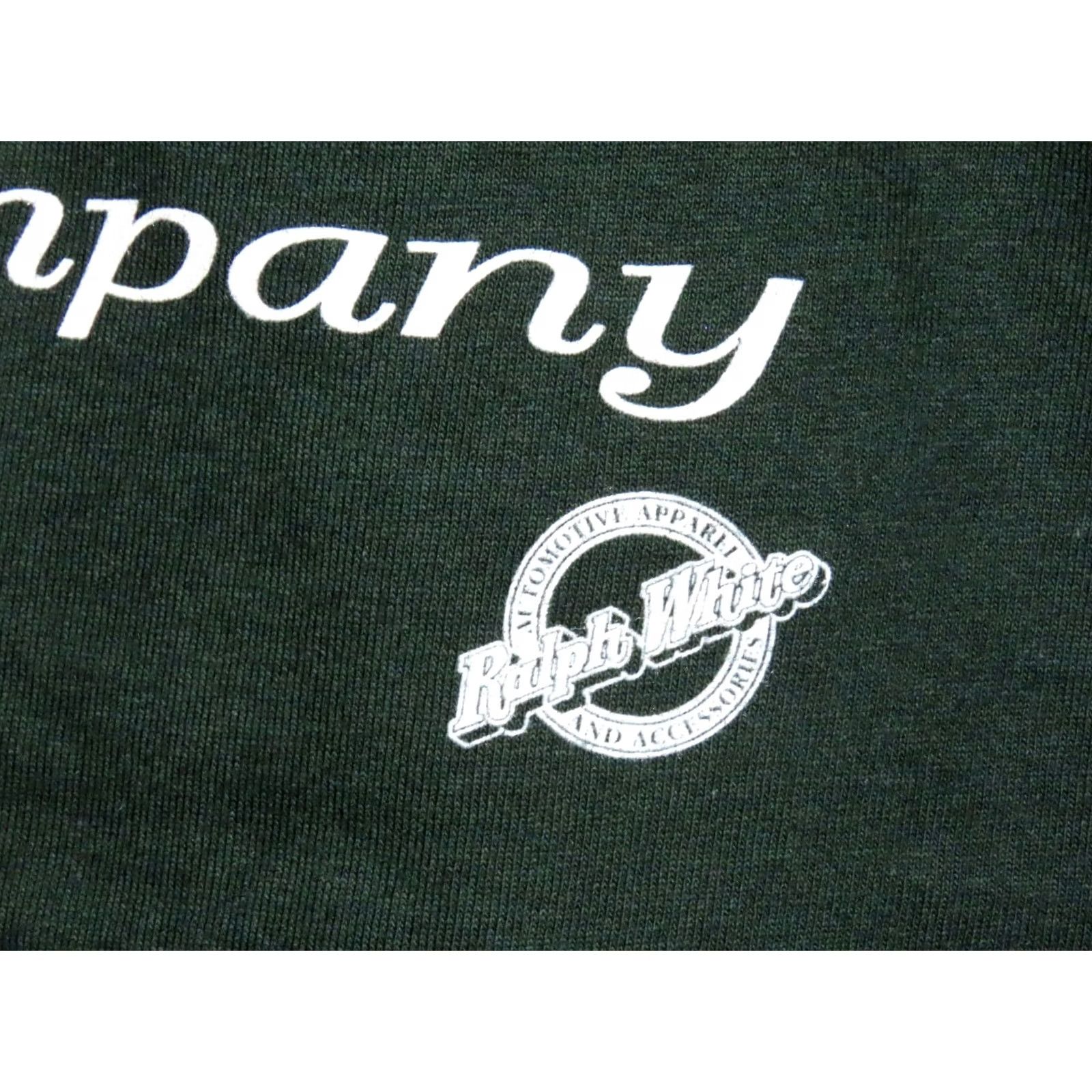 Vintage Chevrolet T-Shirt Men Dark Green Graphic Front White Ralph Logo Crew Neck Short Sleeve L Size US L / EU 52-54 / 3 - 5 Thumbnail