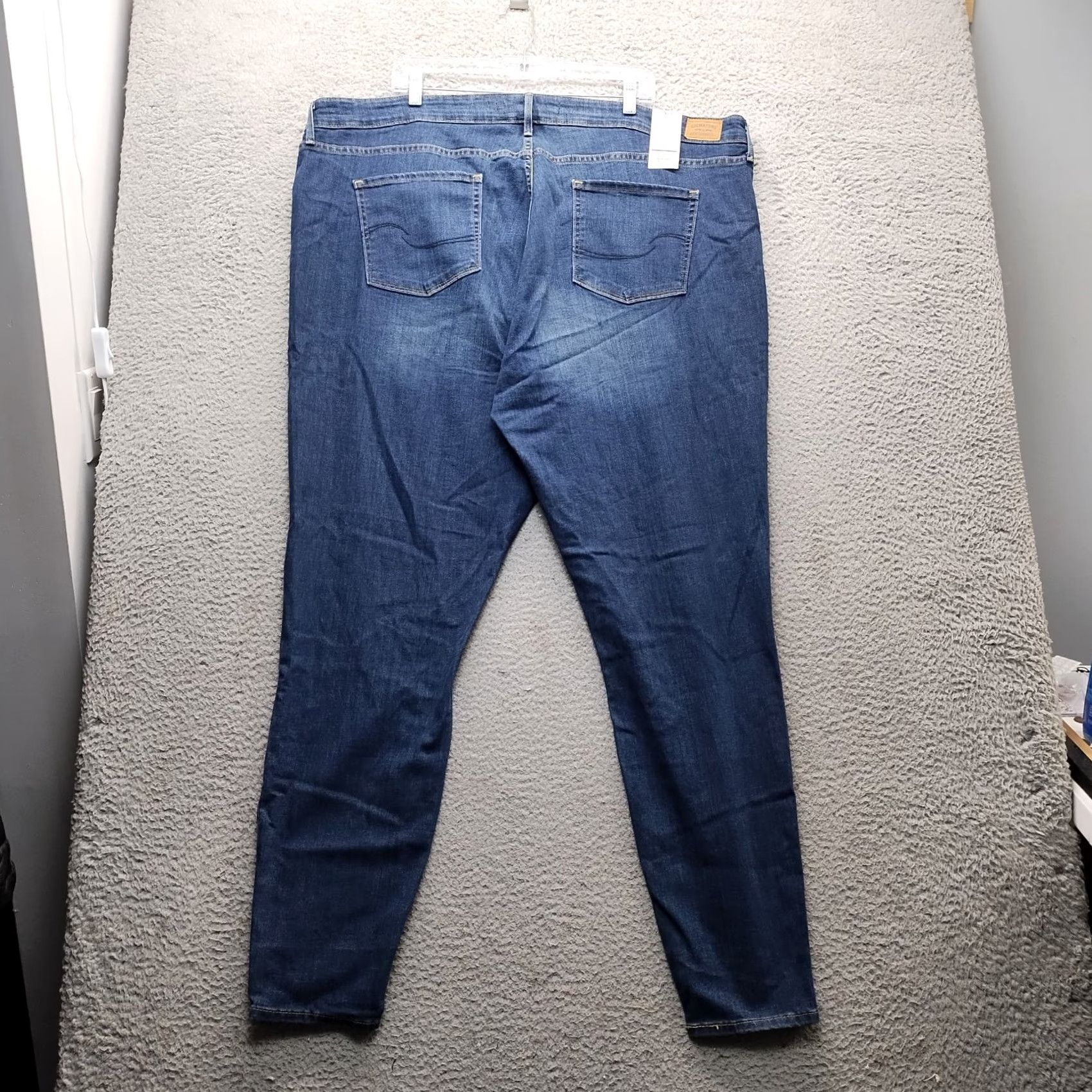 Levi's Levi's Signature Jeans Womens 28W Blue Denim Mid Rise Skinny Leg Jeans Size 28" / US 6 / IT 42 - 2 Thumbnail