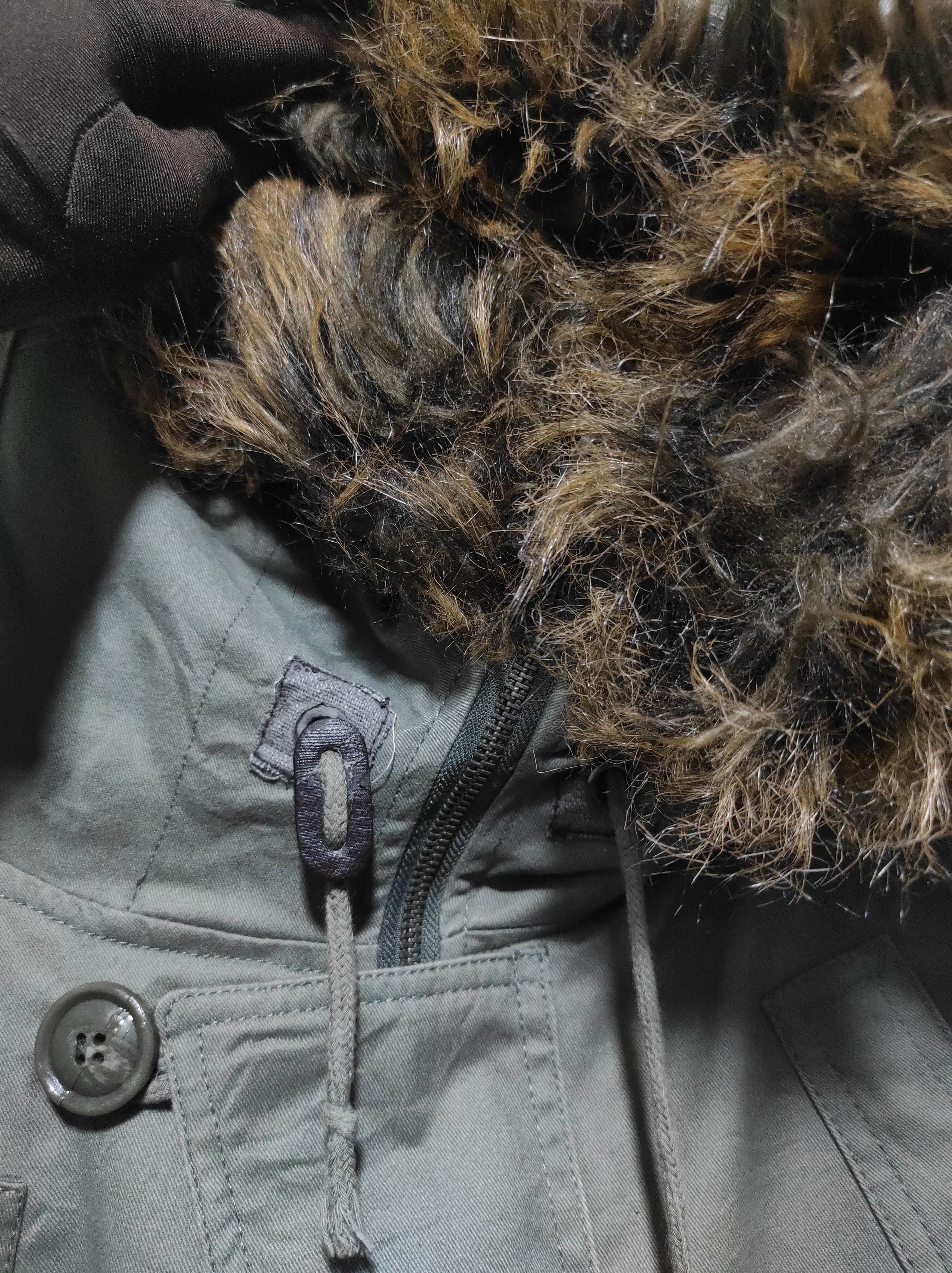 Japanese Brand Rush Hour zip fur hoodie parka Jacket LGB style Size US L / EU 52-54 / 3 - 10 Thumbnail