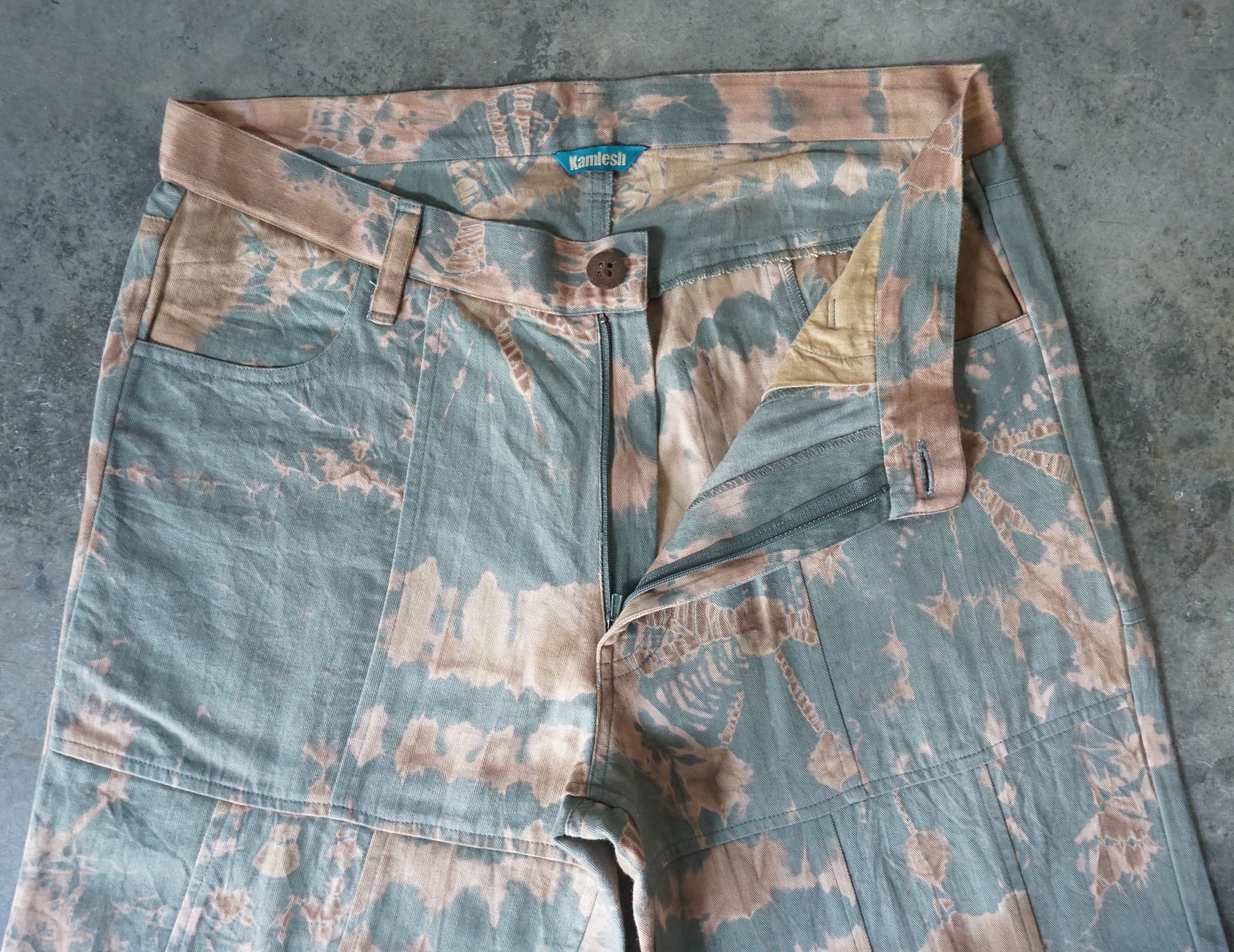 Designer Kamlesh Tye Dye Pants W30 Size US 30 / EU 46 - 3 Thumbnail