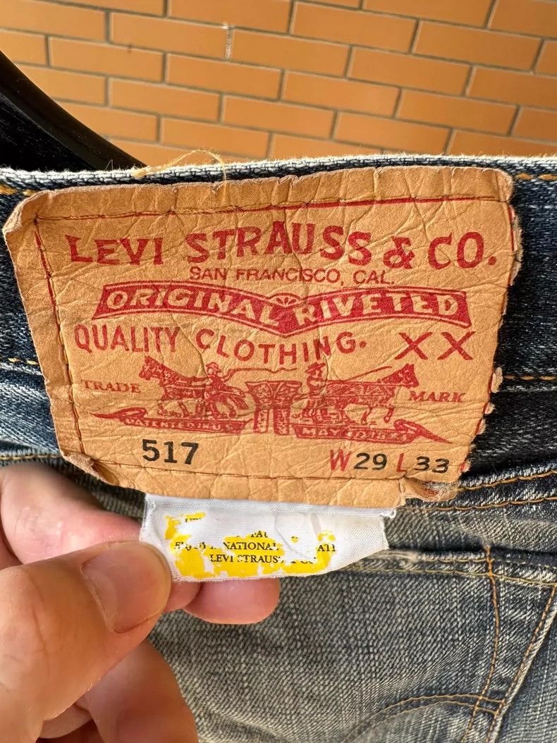 Vintage Vintage 90s Levi's 517 Jeans 2505-Nextarrow Size US 33 - 3 Thumbnail