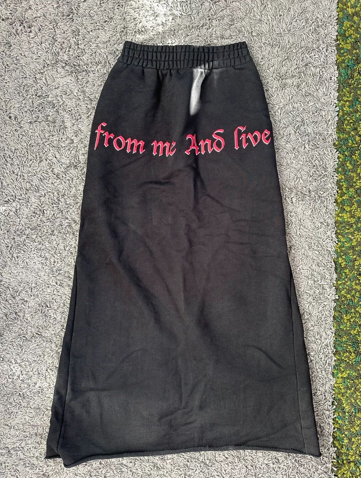 Vetements Vetements forever drink from me n live skirt Size 28" / US 6 / IT 42 - 2 Thumbnail