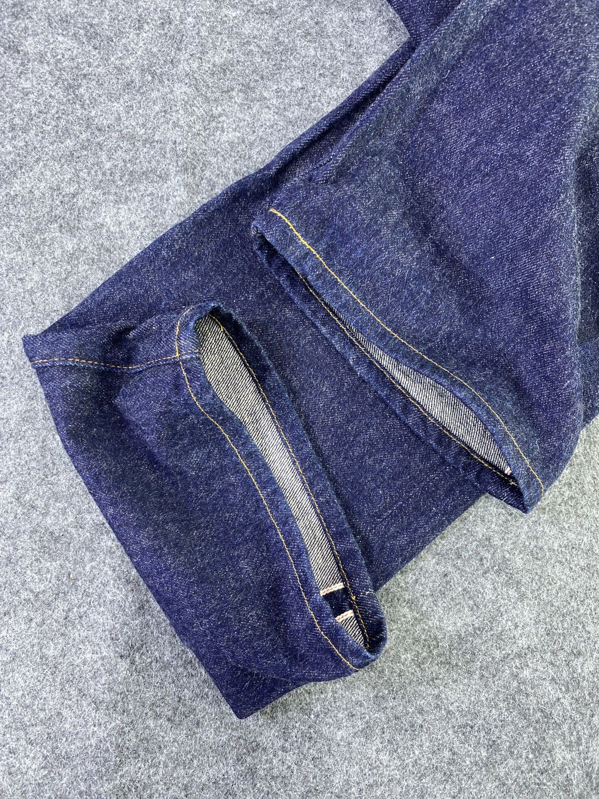 Jean × Levi's × Vintage VINTAGE LEVIS s501xx Big ‘E’ REDLINE BLUE JEANS-J889 Size US 29 - 10 Thumbnail