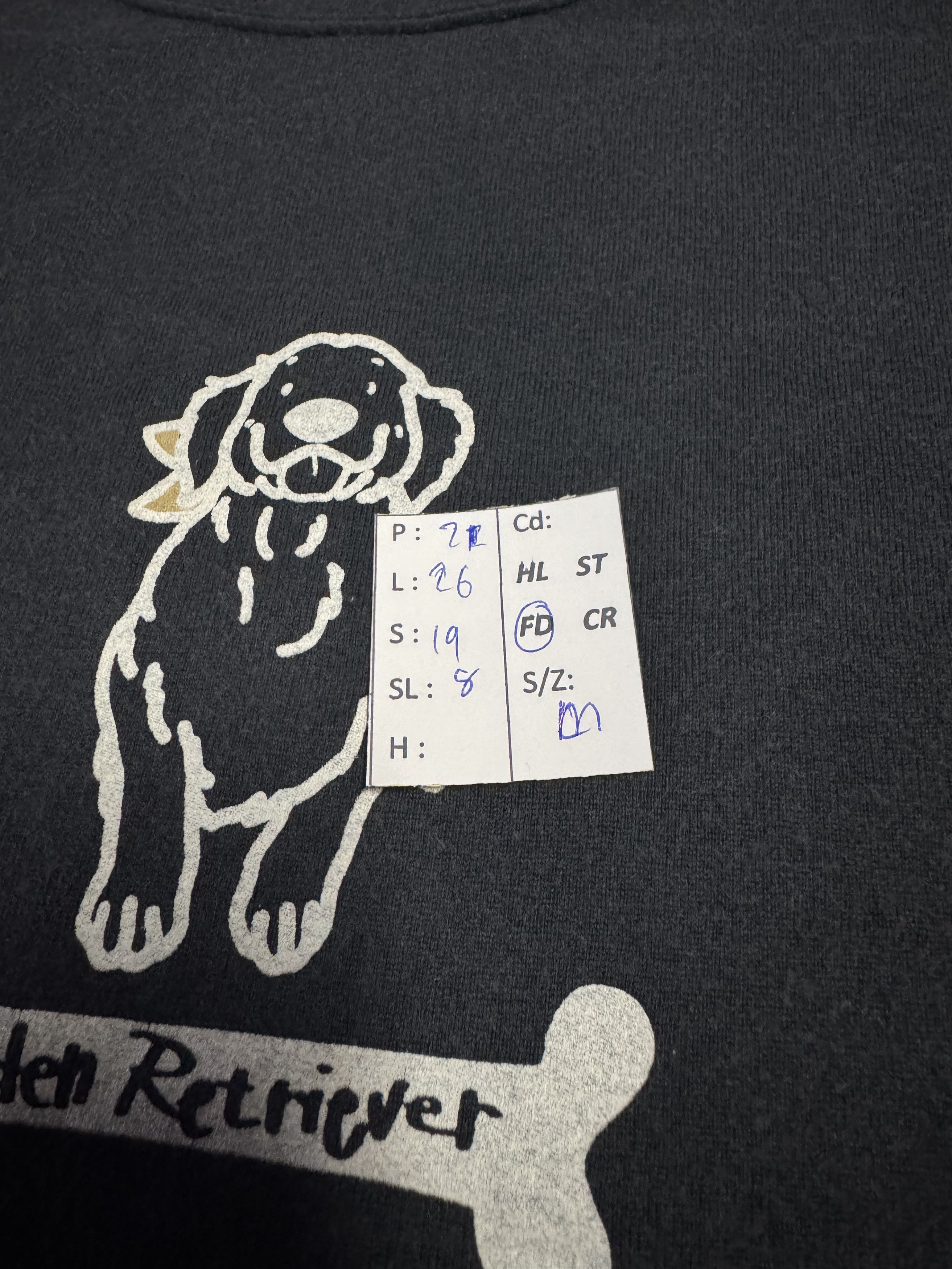 Vintage VINTAGE GOLDEN RETRIEVER FADED DISTRESSED PETS DOG CAT TEE Size US M / EU 48-50 / 2 - 20 Thumbnail