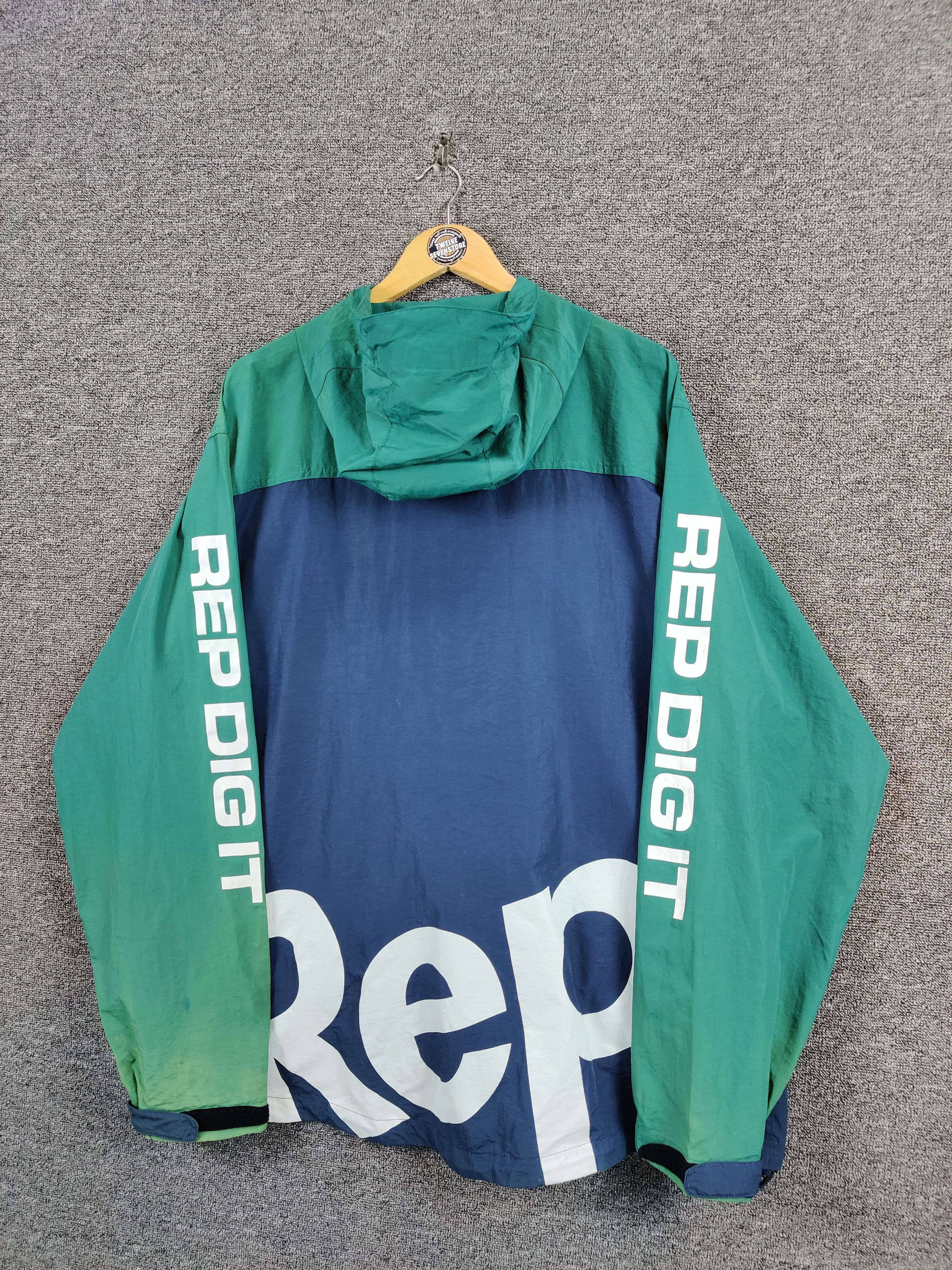 Japanese Brand Repdigit Tokyo Zipper Windbreaker Light Jacket Size US L / EU 52-54 / 3 - 2 Thumbnail