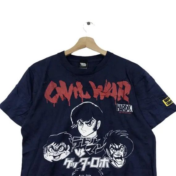 Japanese Brand Vtg HARDCORE CHOCOLATE JAPAN Hana Kimura Civil War Tee Shirt Size US S / EU 44-46 / 1 - 3 Thumbnail