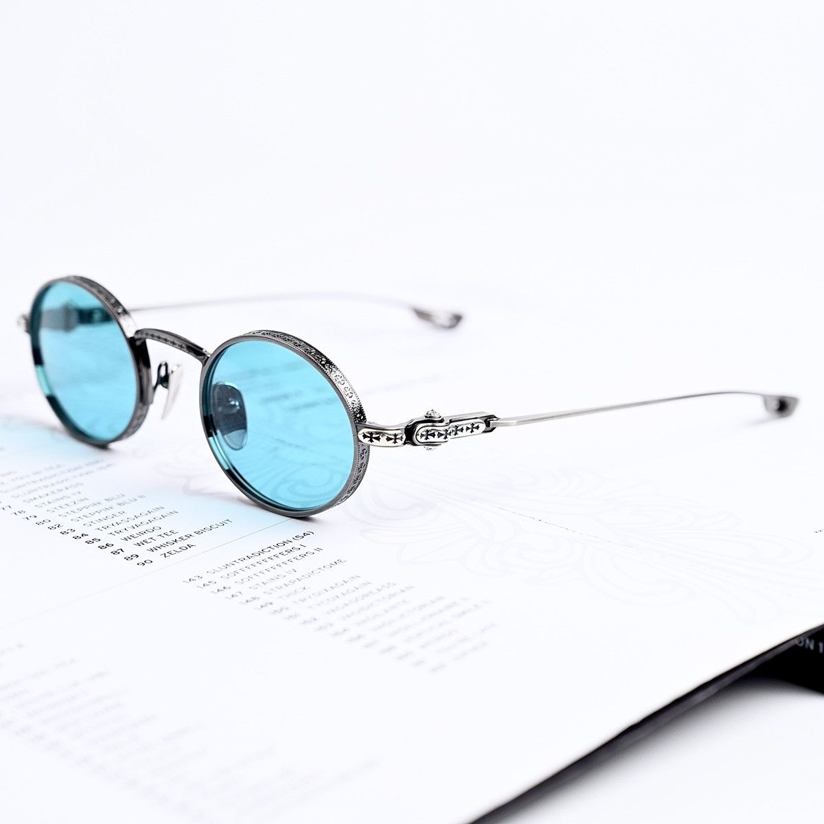 Chrome Hearts CHROME HEARTS HONEY DIPPED PEWTER SUNGLASSES Size ONE SIZE - 2 Thumbnail