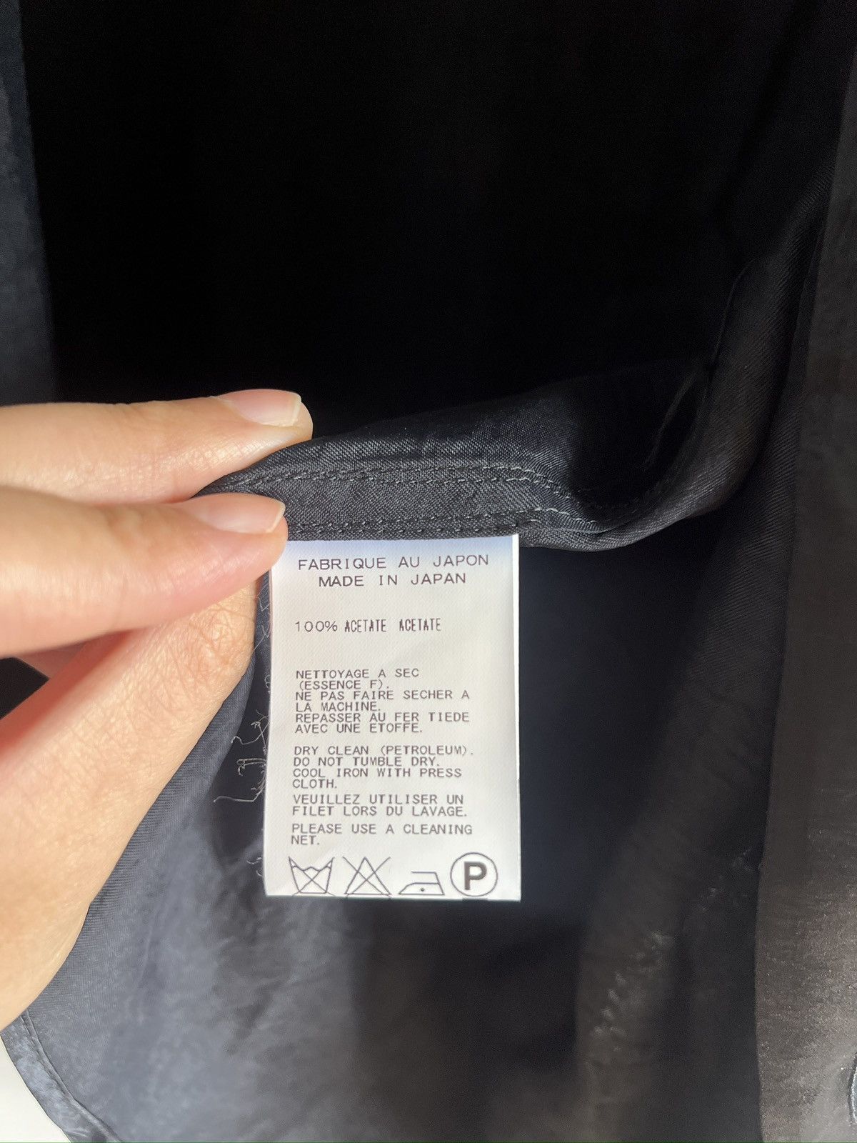 Yohji Yamamoto Yohji Yamamoto Pour Homme ACETATE SHORT SLEEVE SHIRT BLOUSE Size US XL / EU 56 / 4 - 5 Thumbnail