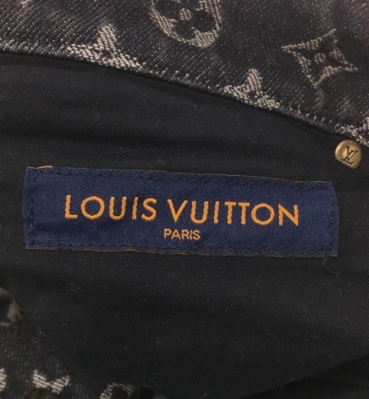 Louis Vuitton Monogram Embroidered Distressed Jeans Size US 34 / EU 50 - 5 Thumbnail