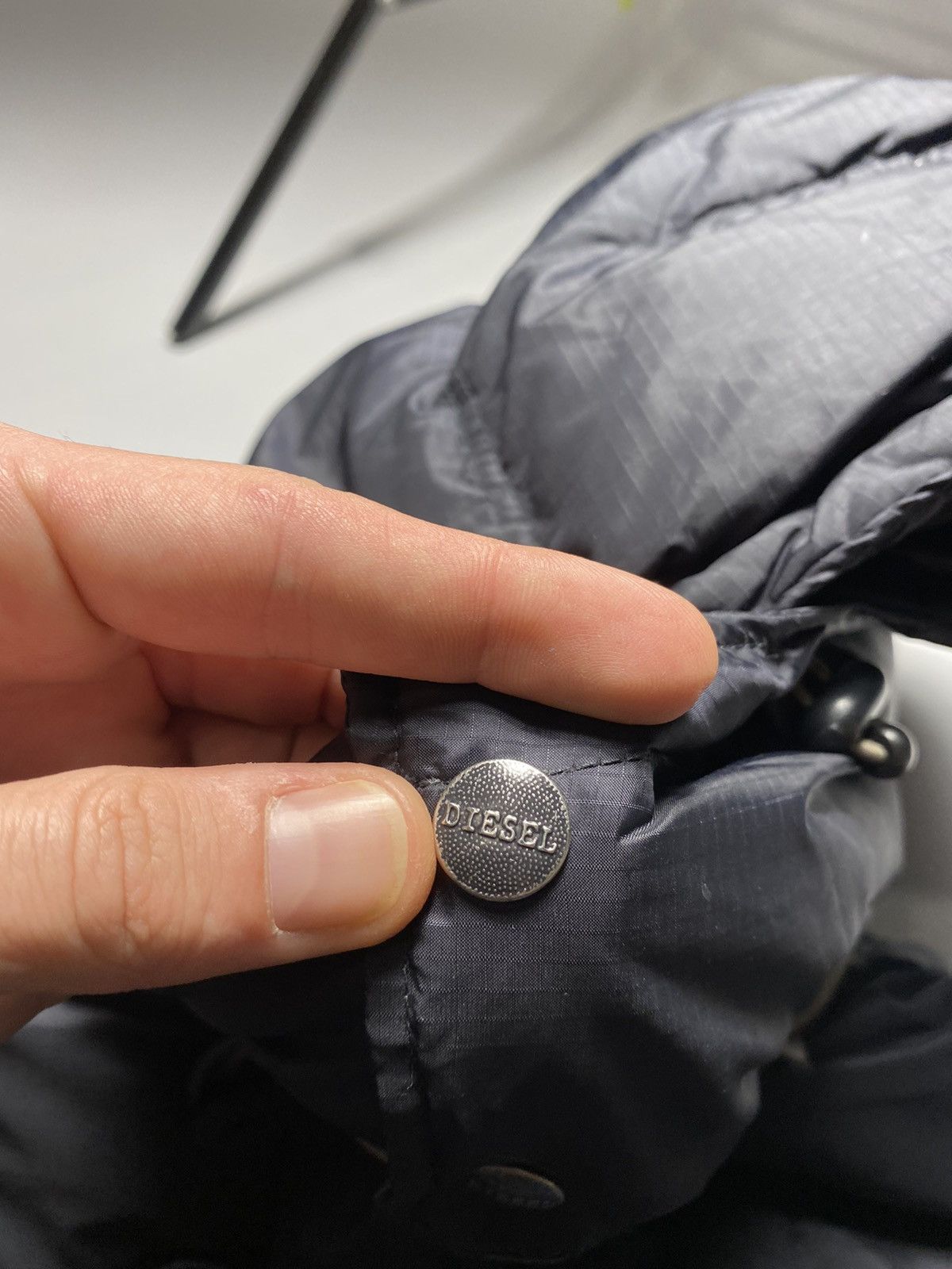 Diesel × Vintage Rare Vintage 90s Diesel nylon down jacket puffer size Xl Size US XL / EU 56 / 4 - 7 Thumbnail