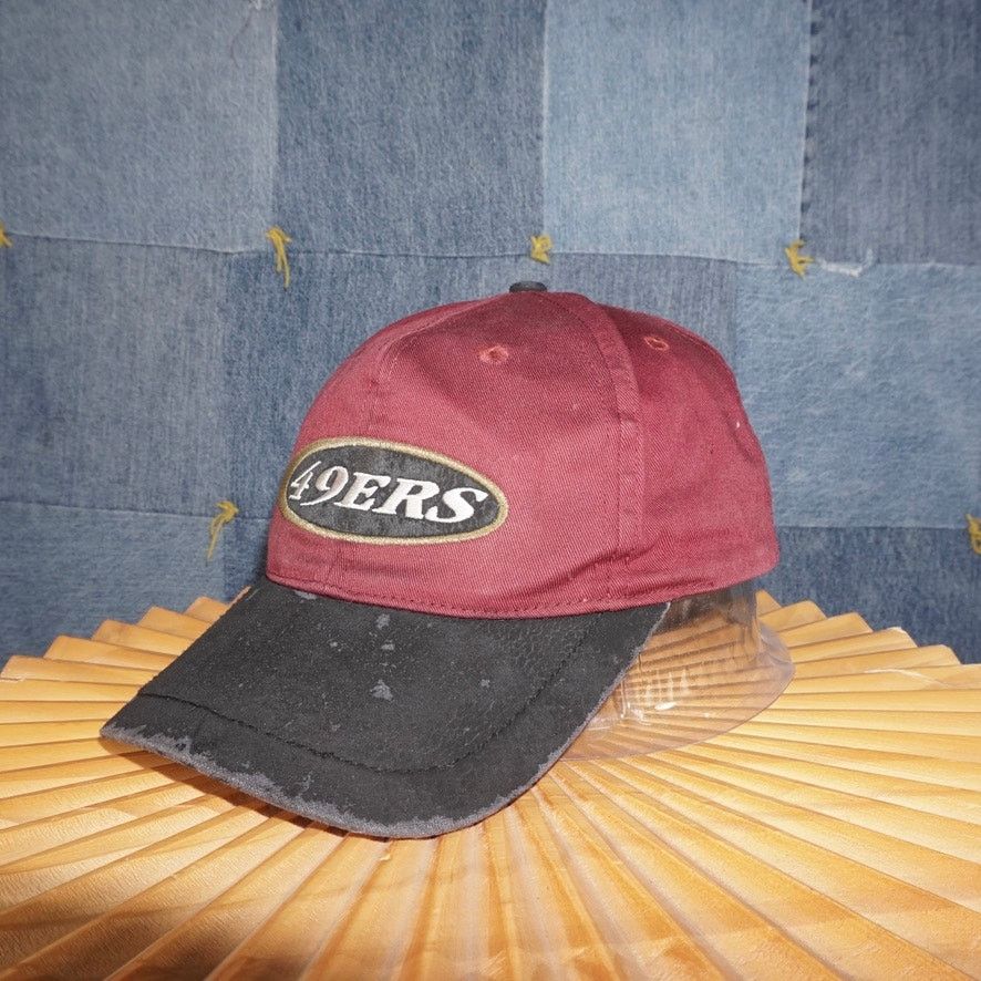 NFL OSFA - Vintage Y2K San Francisco 49ers embroider nfl 90s hat Size ONE SIZE - 2 Thumbnail