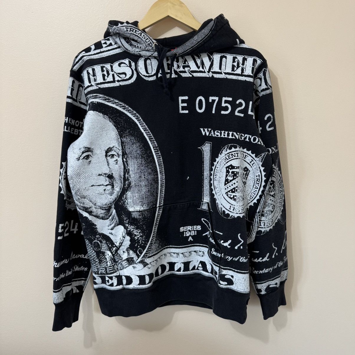 supreme Franklin Hooded Sweatshirt 黒 XL $_57.JPG?set_id=8800005007