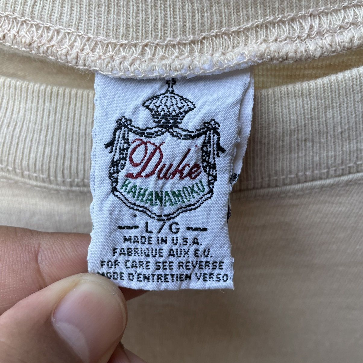 Other 🔥Vintage 90s DUKE Surfboard Big Logo Surf Skate Tee Size US L / EU 52-54 / 3 - 10 Thumbnail